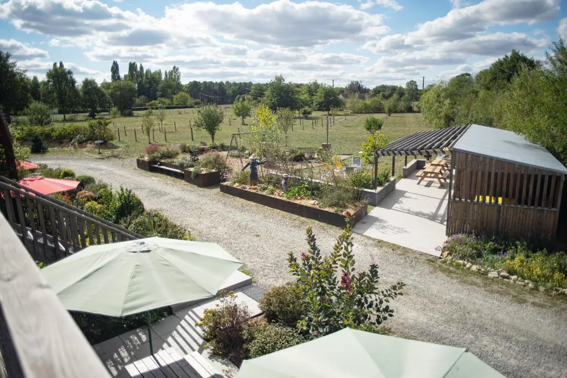 Patio in Le jardin des 4 saisons