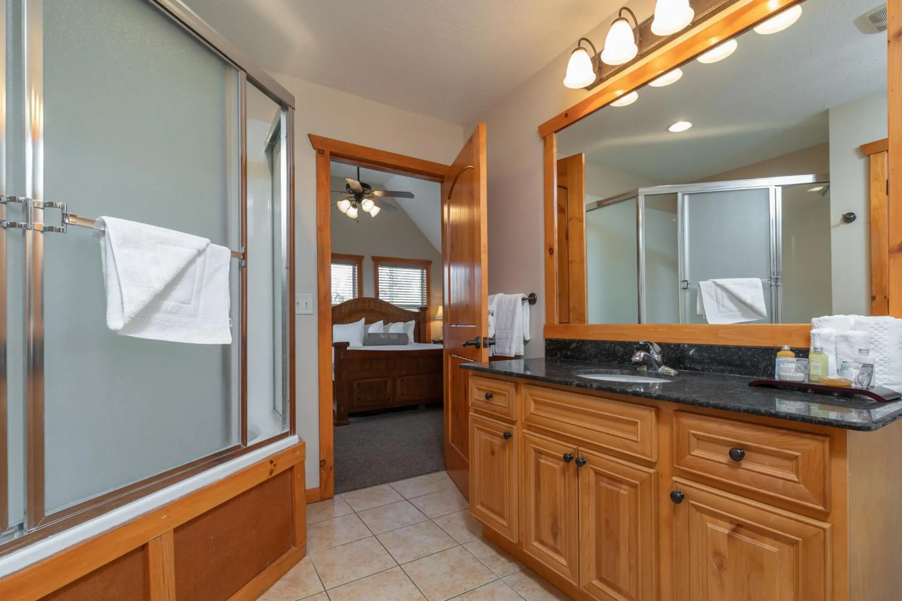 Bathroom in The Lodges at Table Rock by Capital Vacations