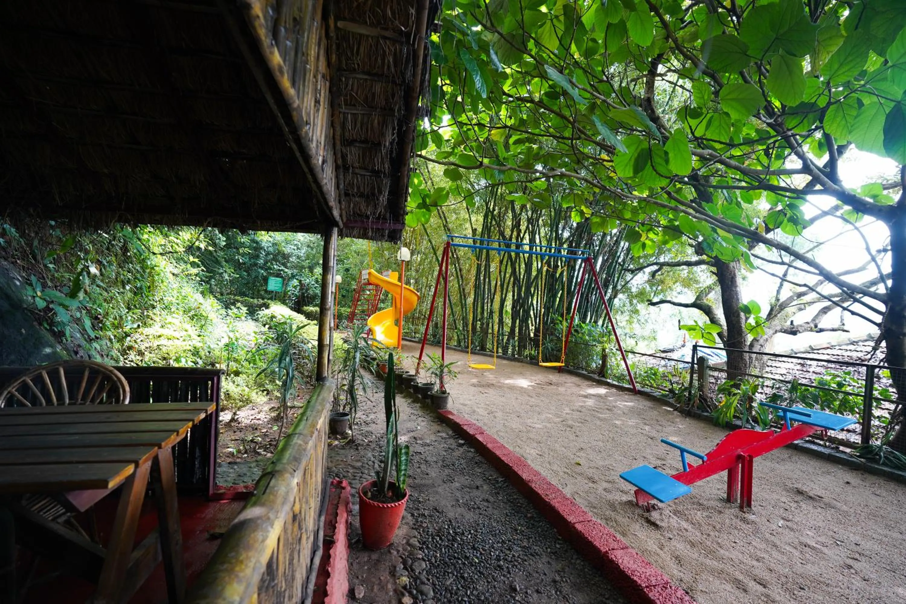 Children play ground in Tea Valley Resort, Munnar