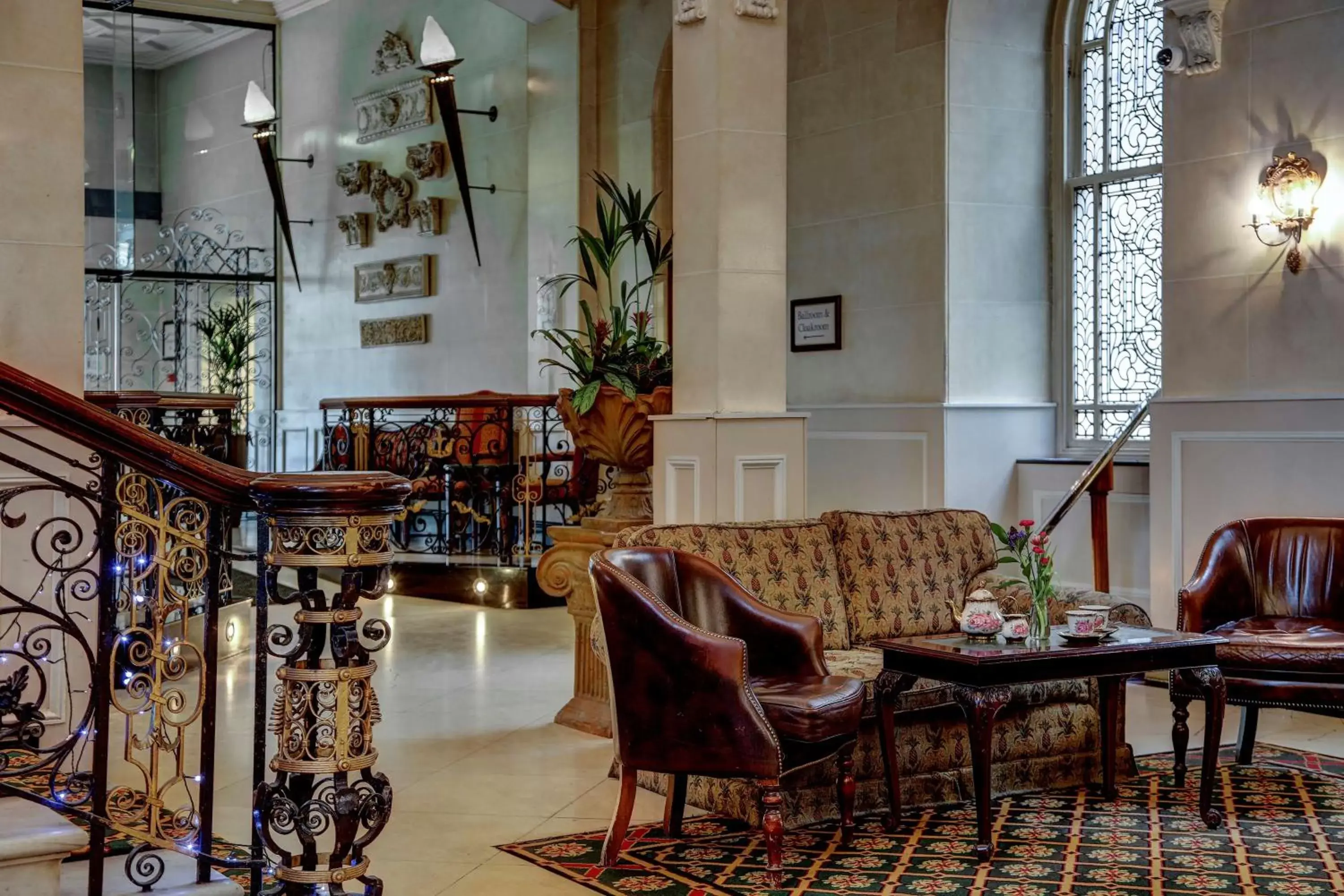 Lobby or reception in The Midland Hotel