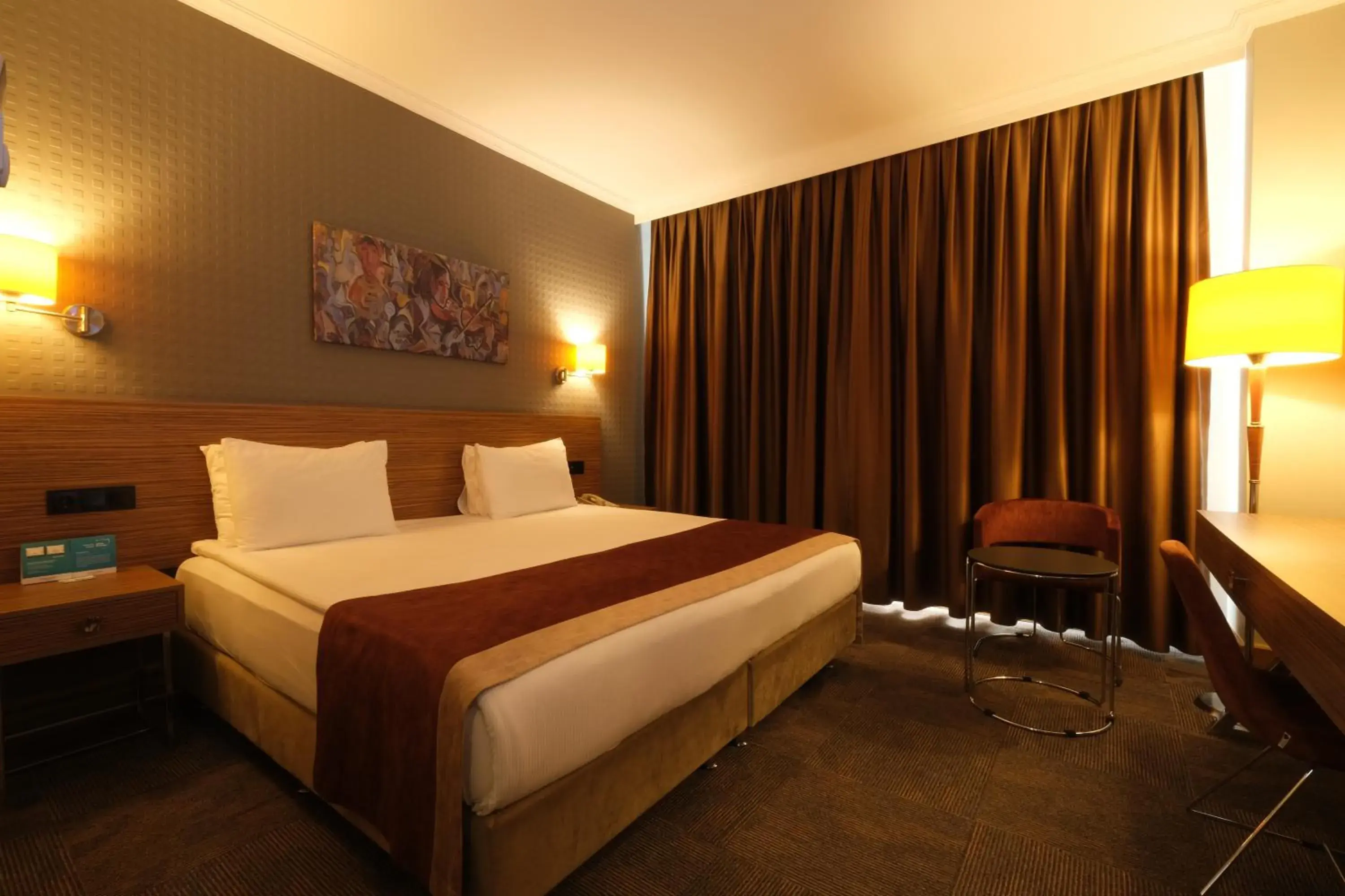 Bedroom, Bed in Euro Park Hotel Bursa
