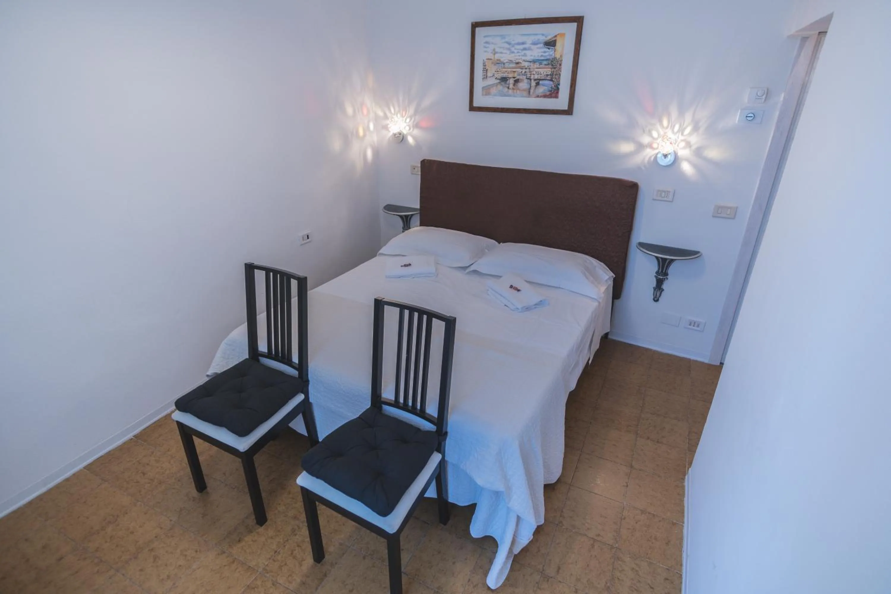 Bed in Hotel Victoria