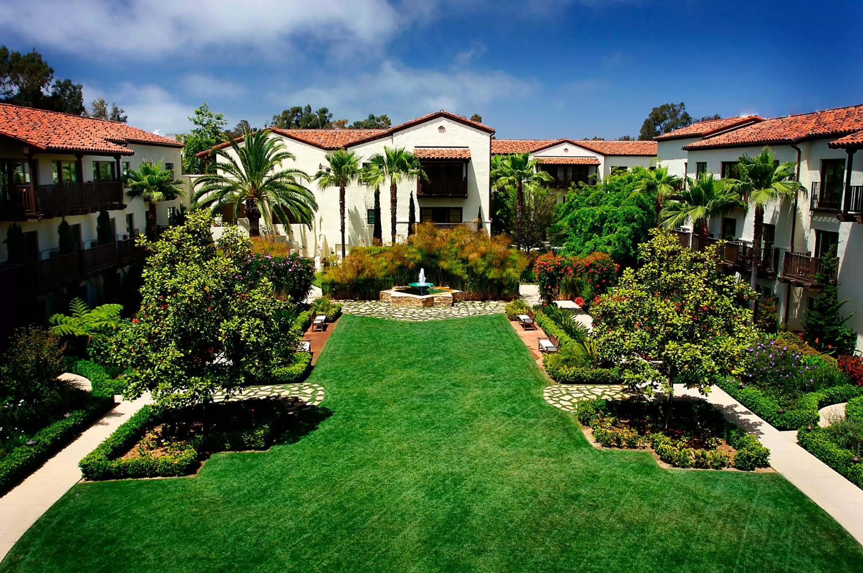 Property building in Estancia La Jolla Hotel & Spa