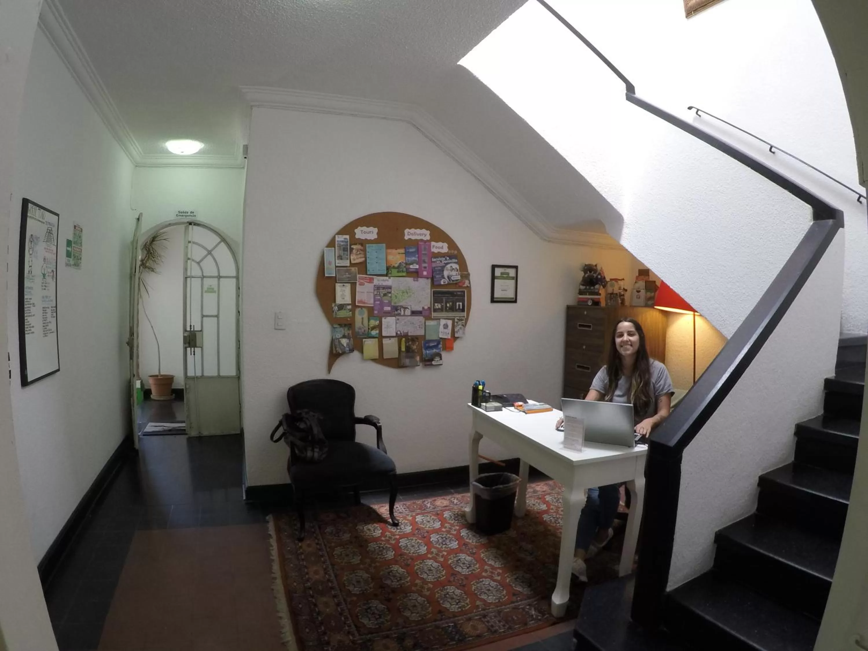 Lobby or reception in Distrito Condesa Rooms and Studios