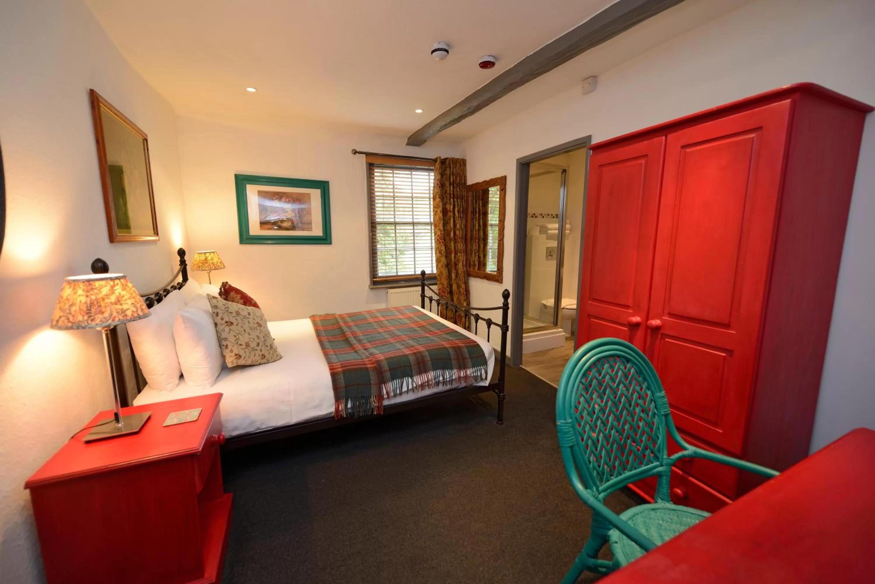 Bed in The White Lion Inn