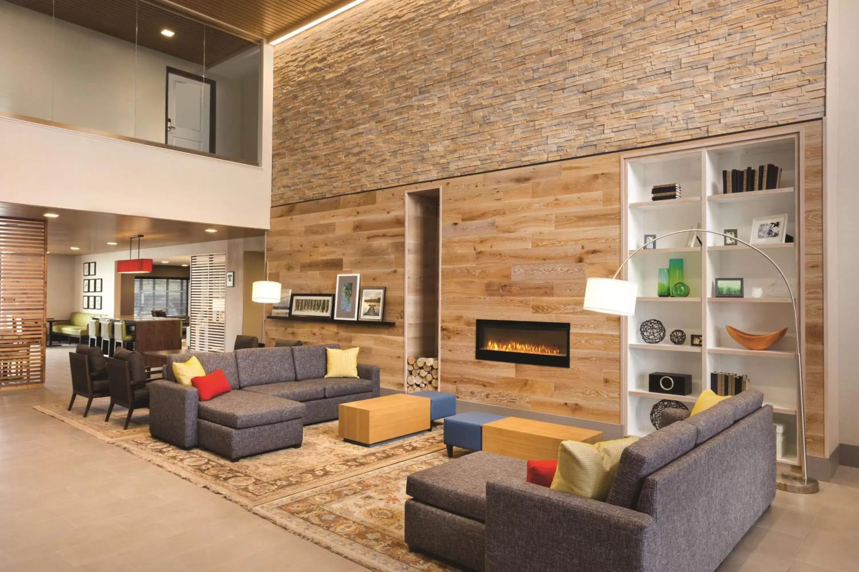 Lobby or reception, Seating Area in Country Inn & Suites by Radisson, Lawrence, KS