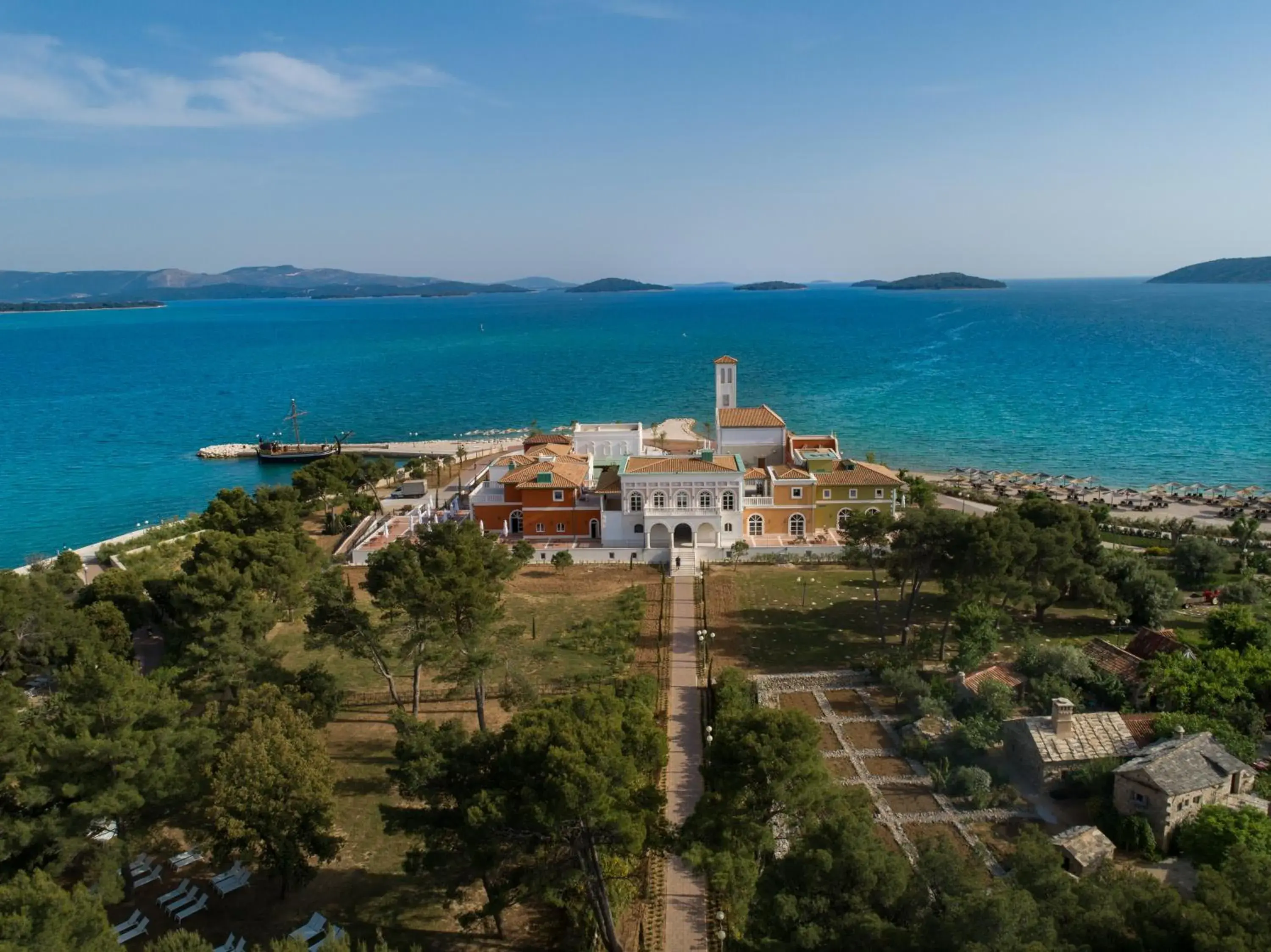 Sea view, Bird's-eye View in Amadria Park Ivan