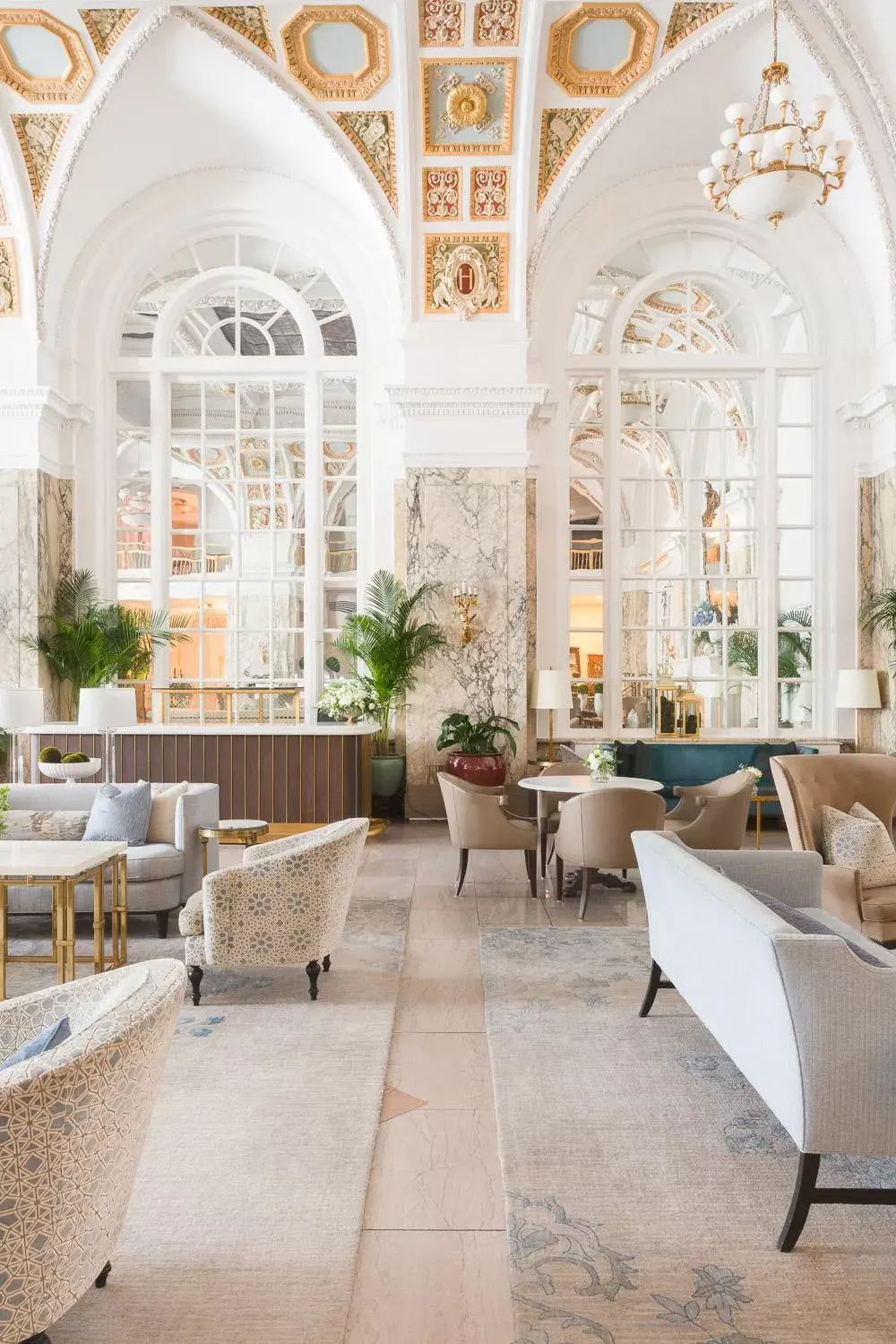 Lobby or reception, Restaurant/Places to Eat in The Hermitage Hotel