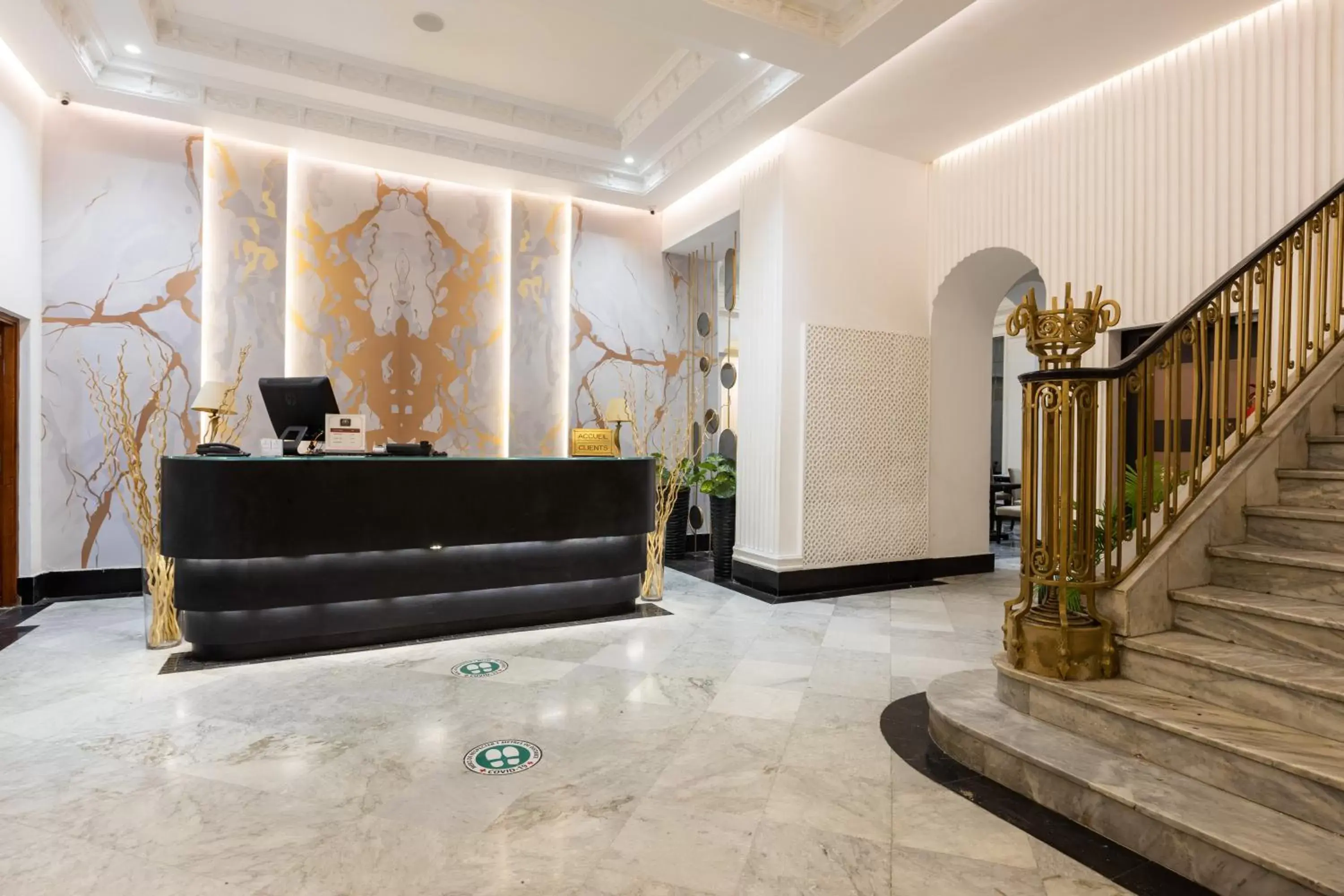 Lobby/Reception in Hotel Majestic