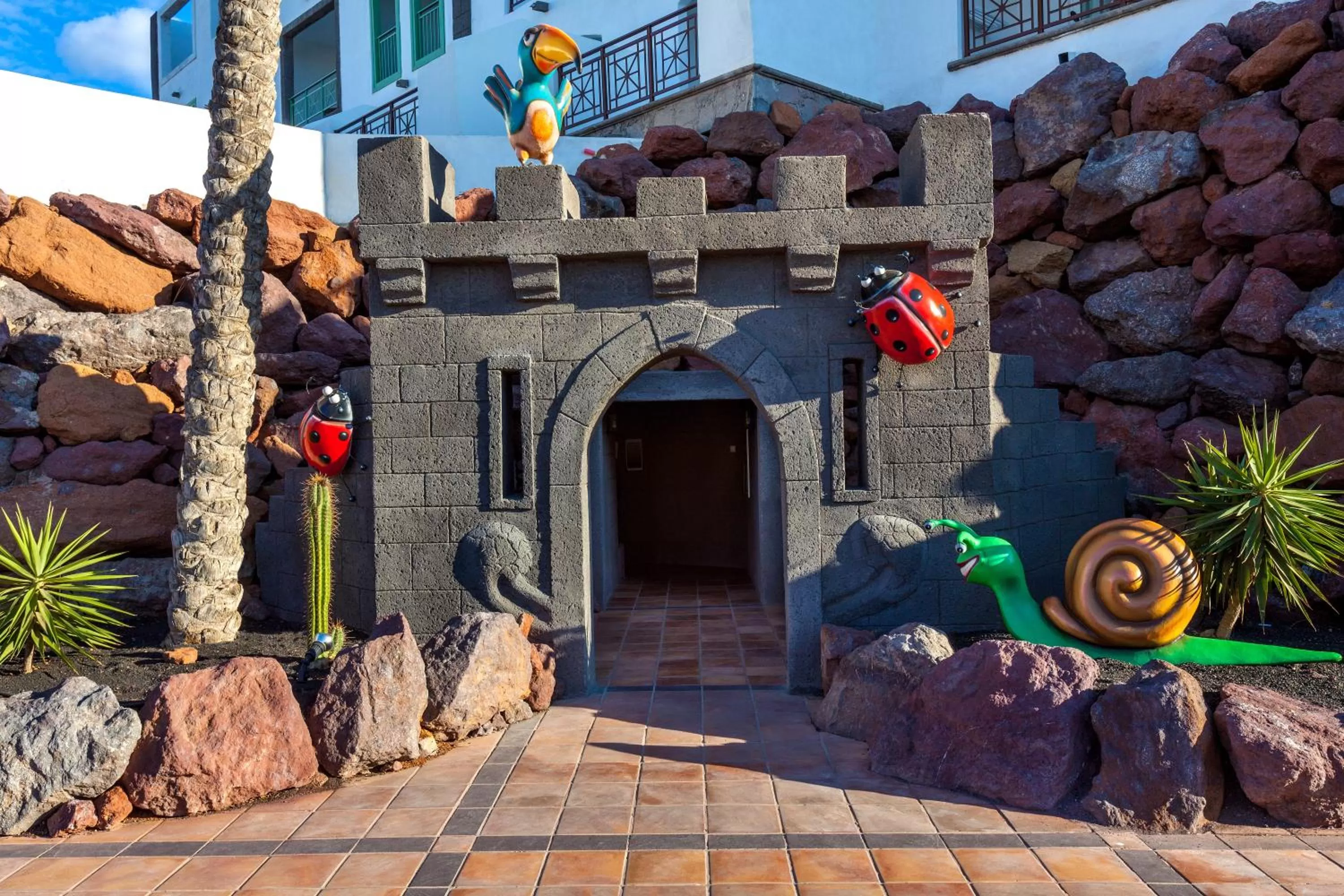 Children play ground in Gran Castillo Tagoro Family & Fun Playa Blanca