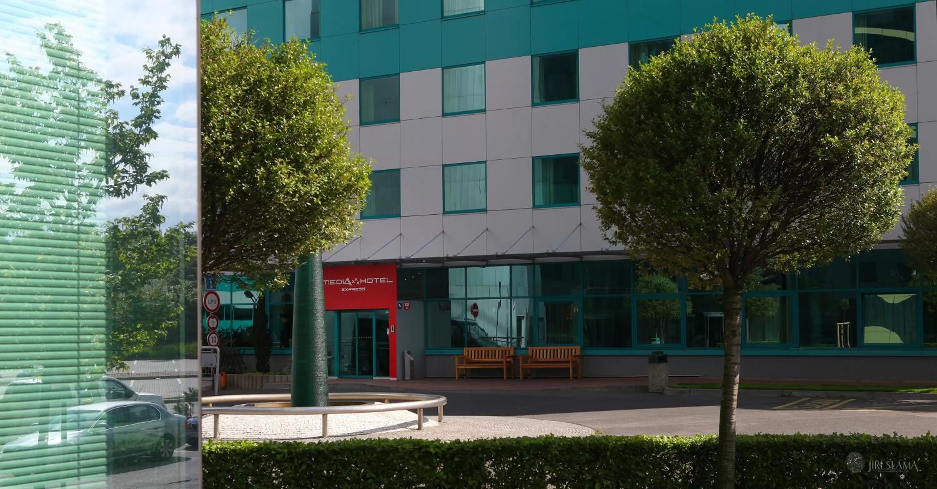 Property building in Amedia Express Prague, Trademark Collection by Wyndham