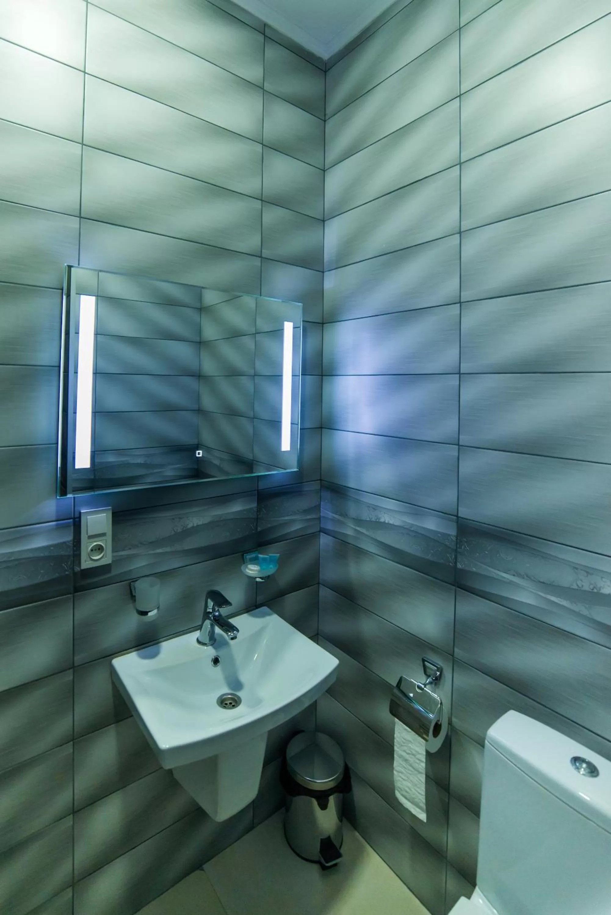 Bathroom in Hotel New Telavi