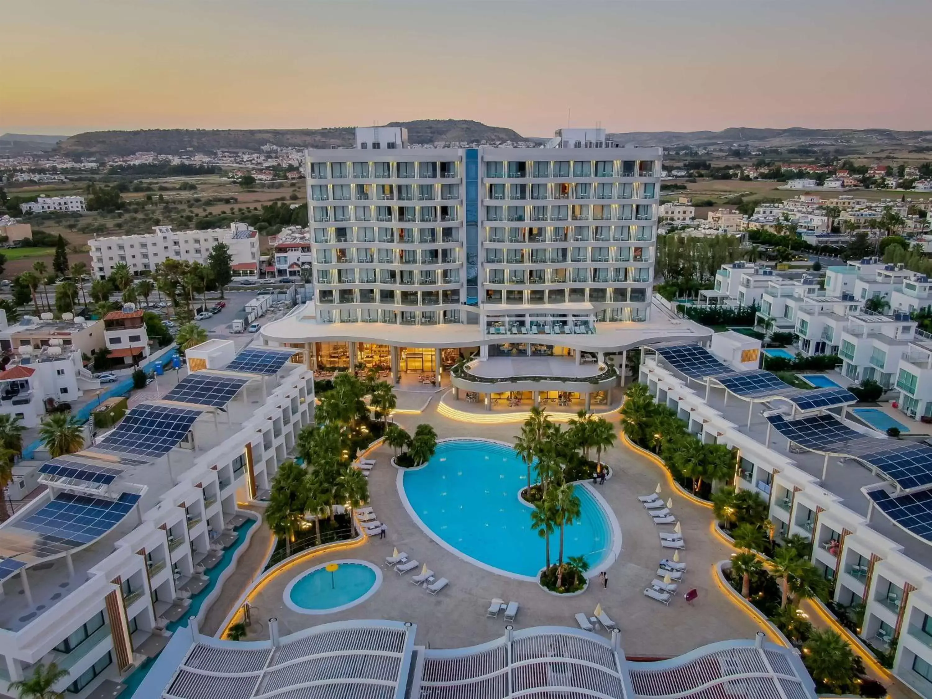 Property building, Pool View in Radisson Beach Resort Larnaca