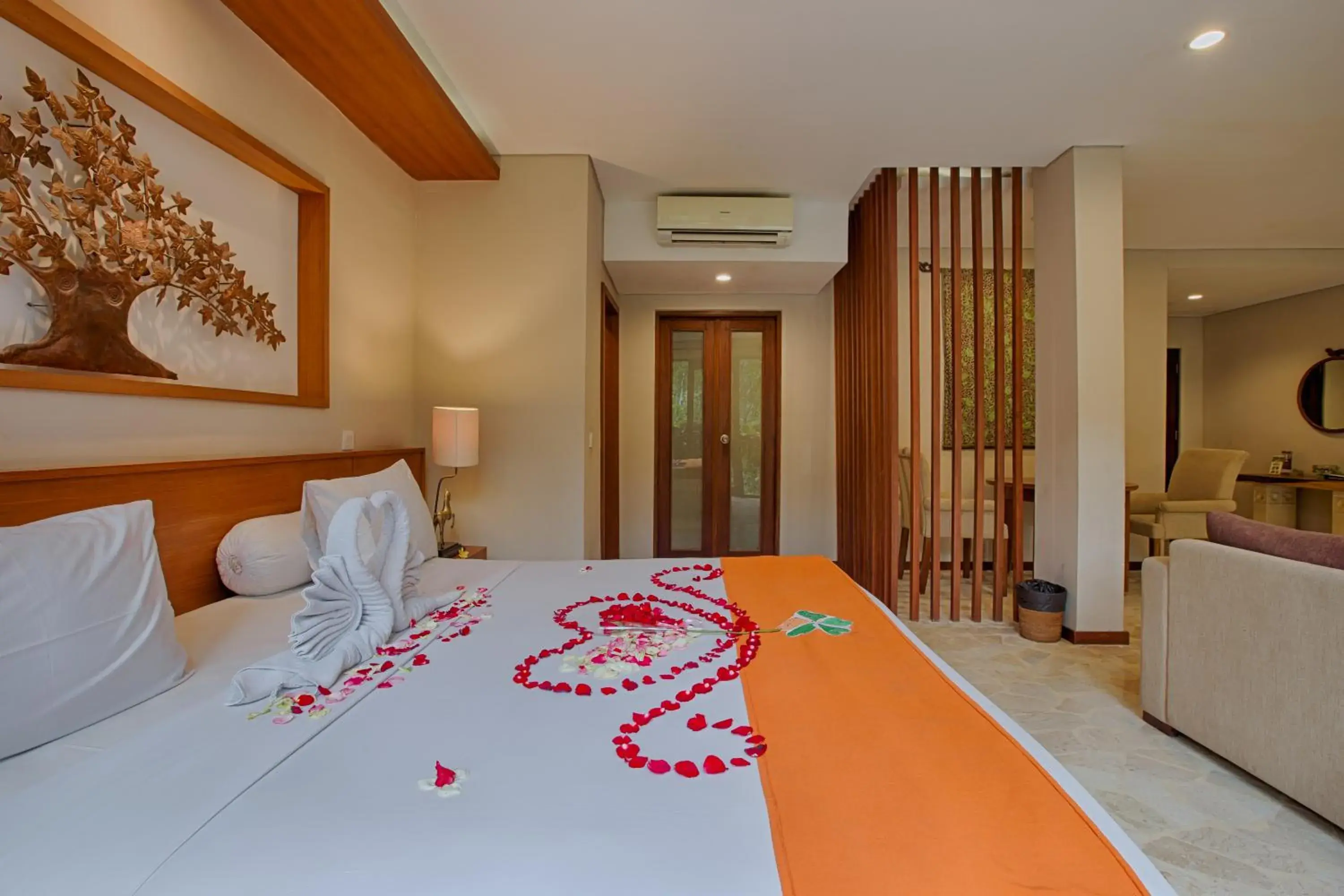 Photo of the whole room, Bed in Anahata Villas and Spa Resort