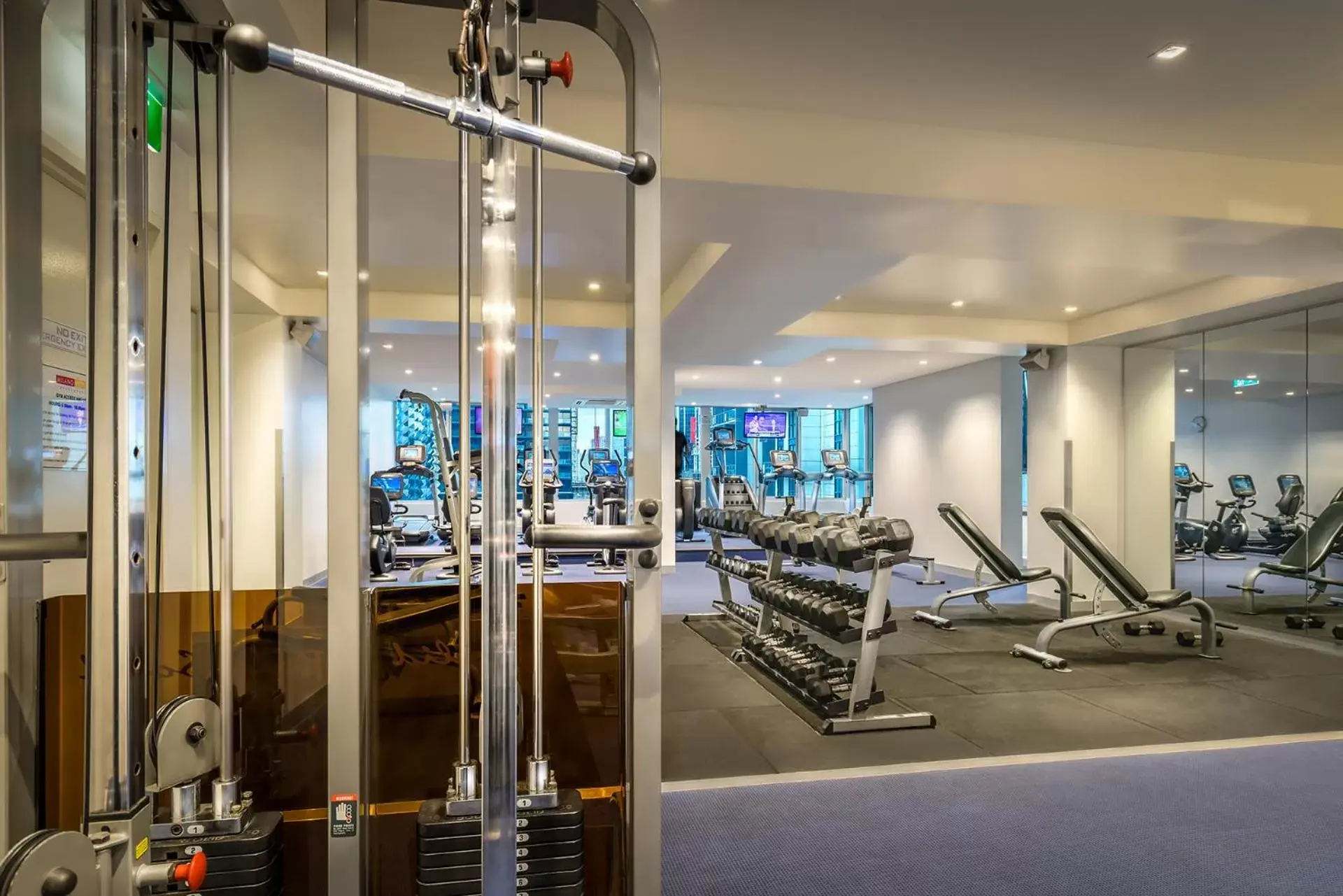 Fitness Center/Facilities in Milano Serviced Apartments