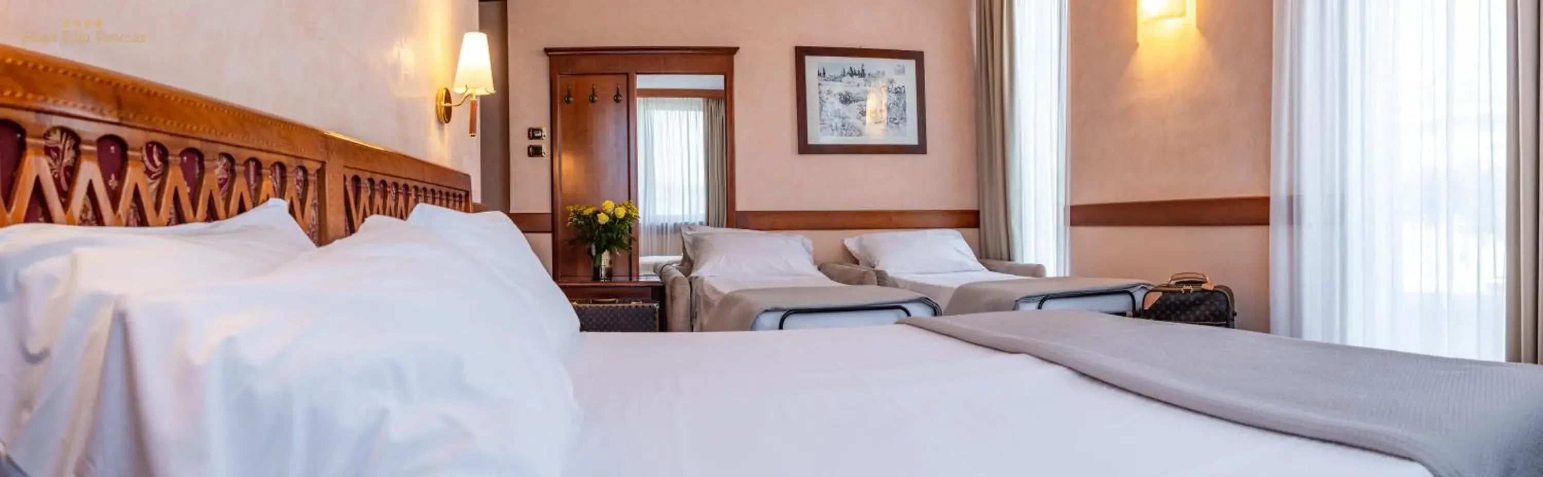 Photo of the whole room, Bed in Hotel Villa Venezia