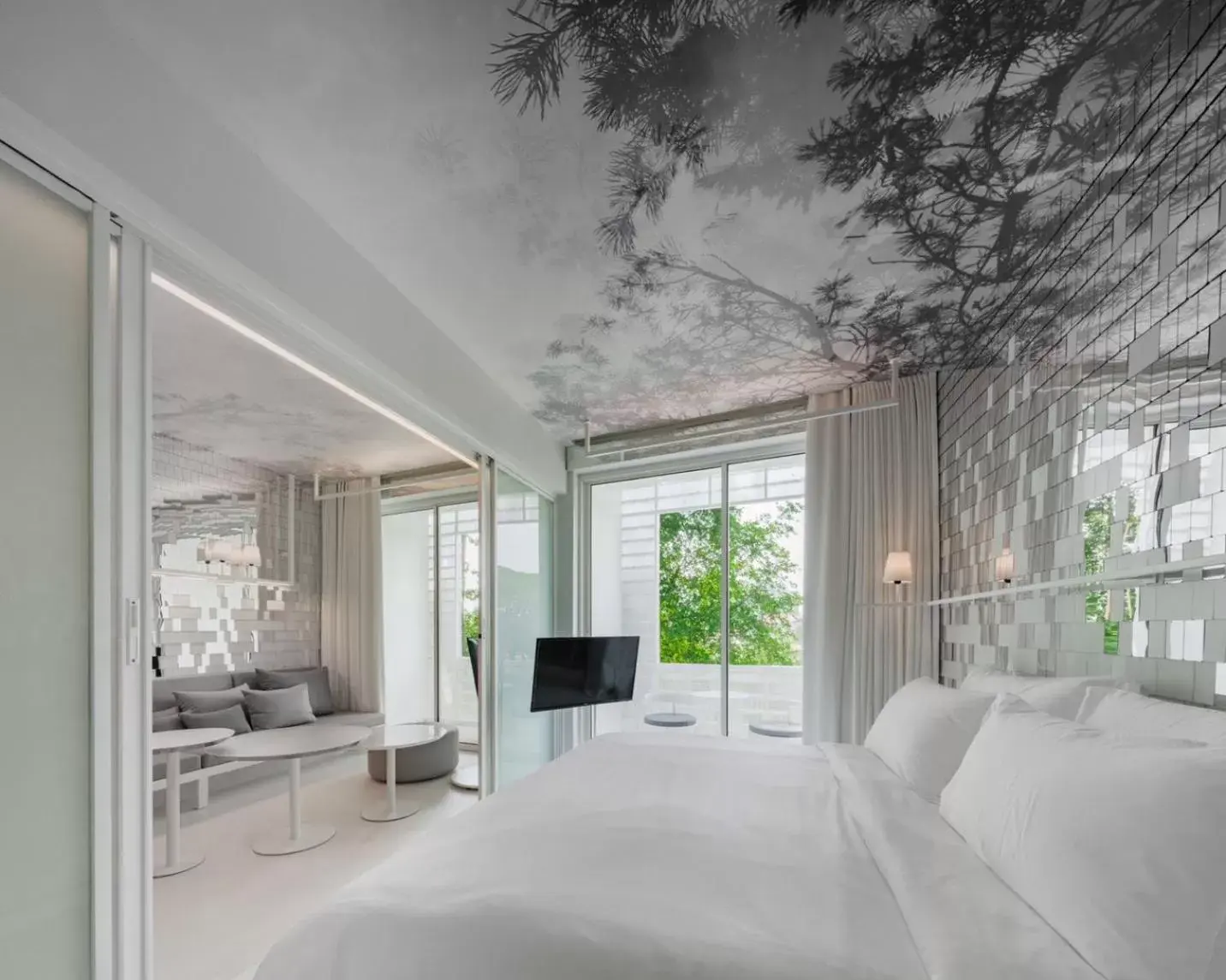 Bed in Little Shelter Hotel Chiangmai Bed in Little Shelter Hotel Chiangmai