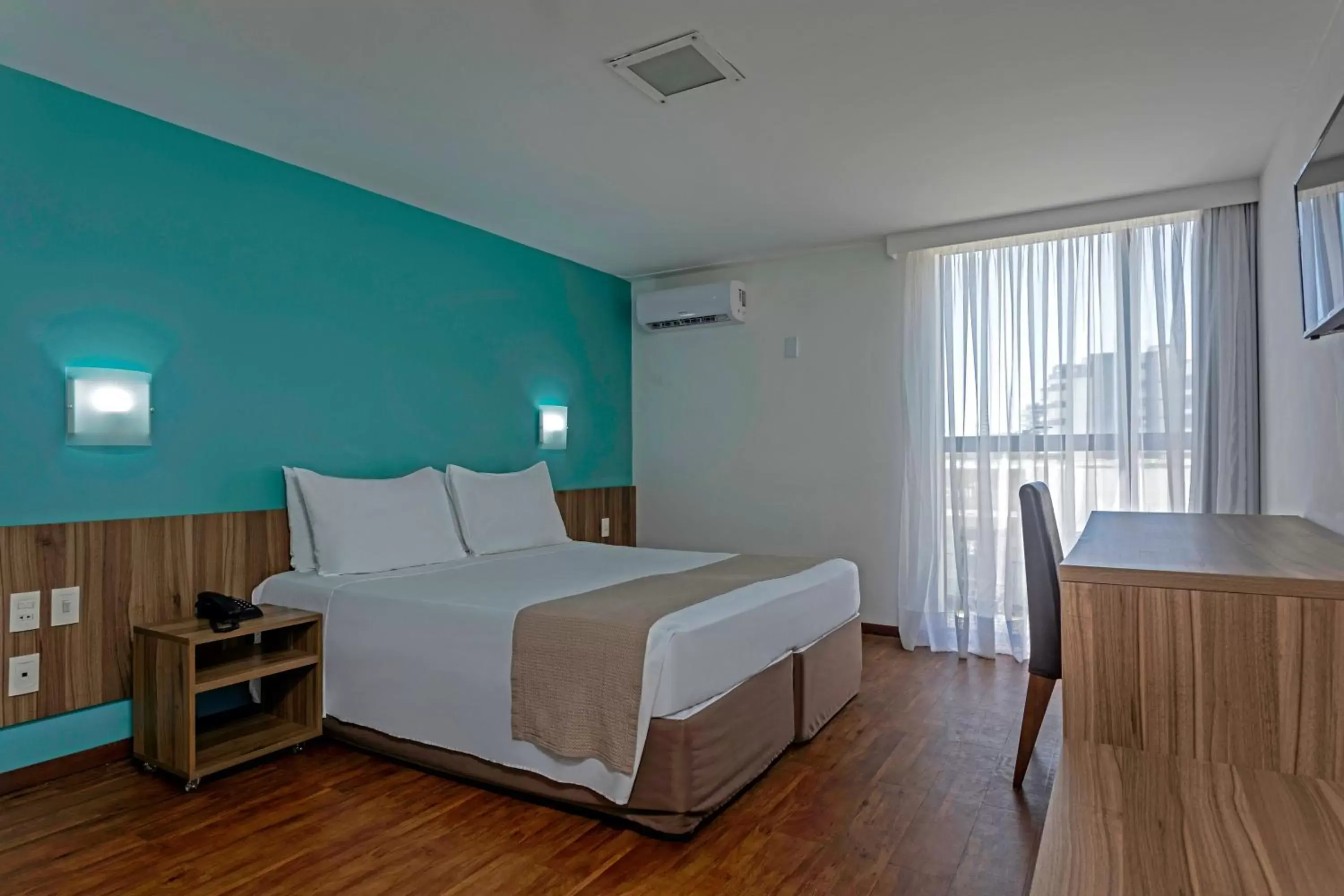 Bedroom, Bed in Marinas Maceió Hotel