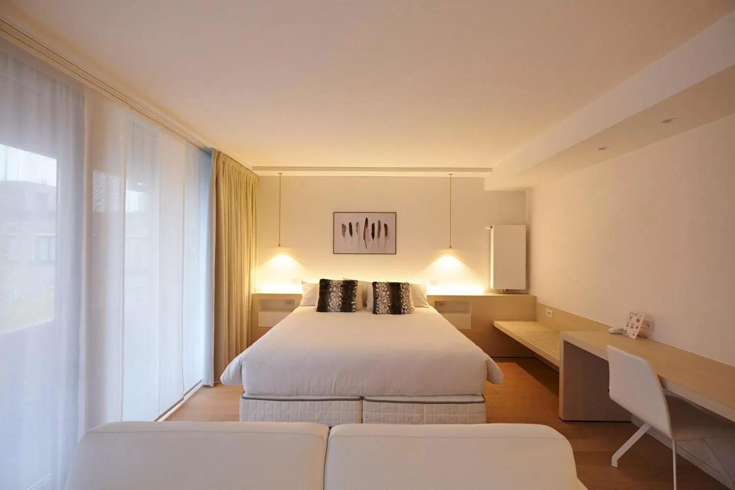 Bedroom, Bed in Parkhotel Roeselare