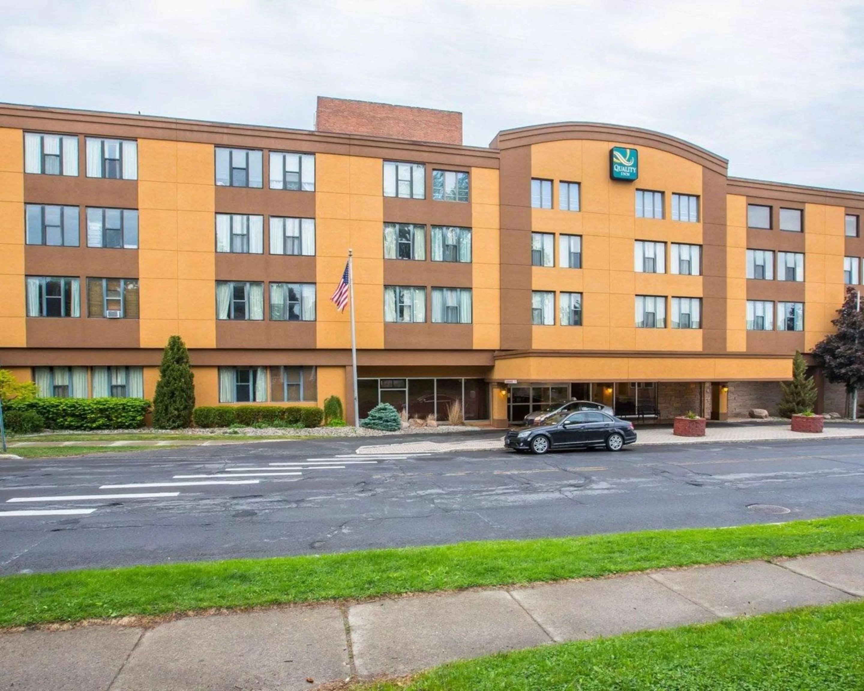 Property building in Quality Inn Massena