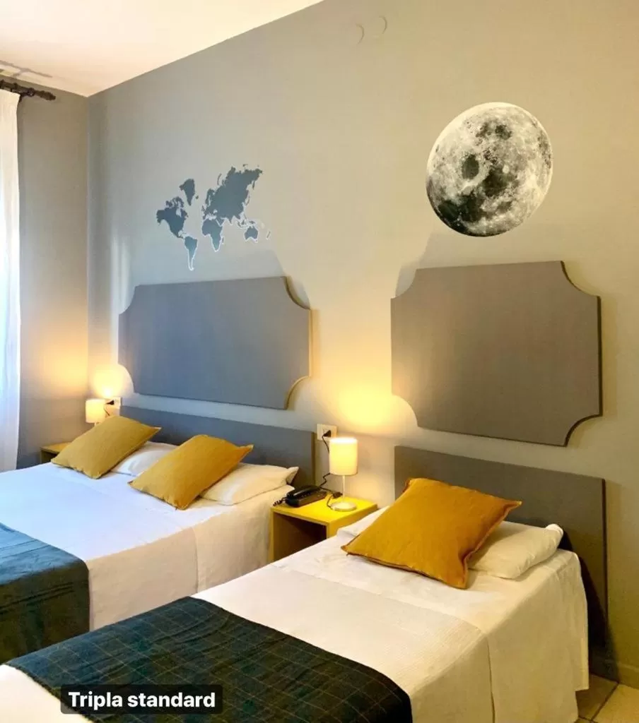 Bedroom, Bed in Hotel Ariston