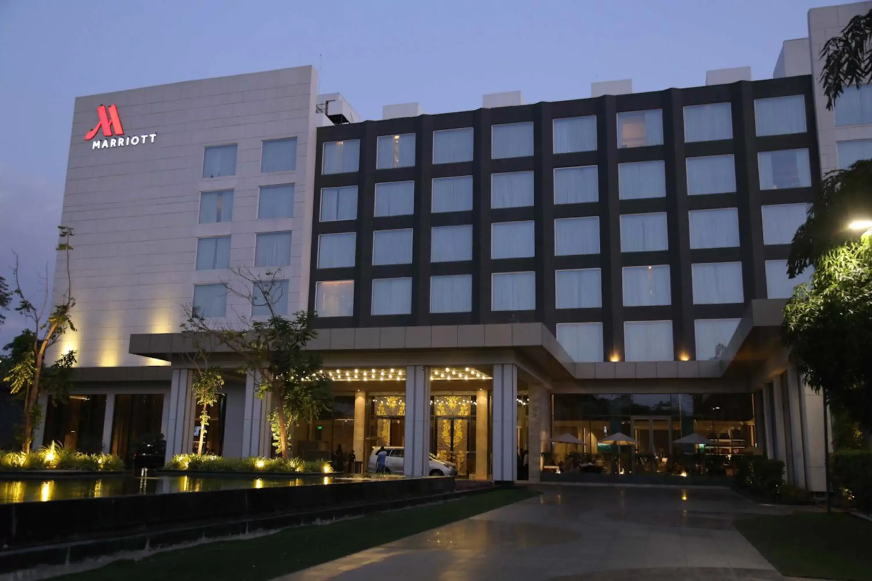 Property Building in Indore Marriott Hotel