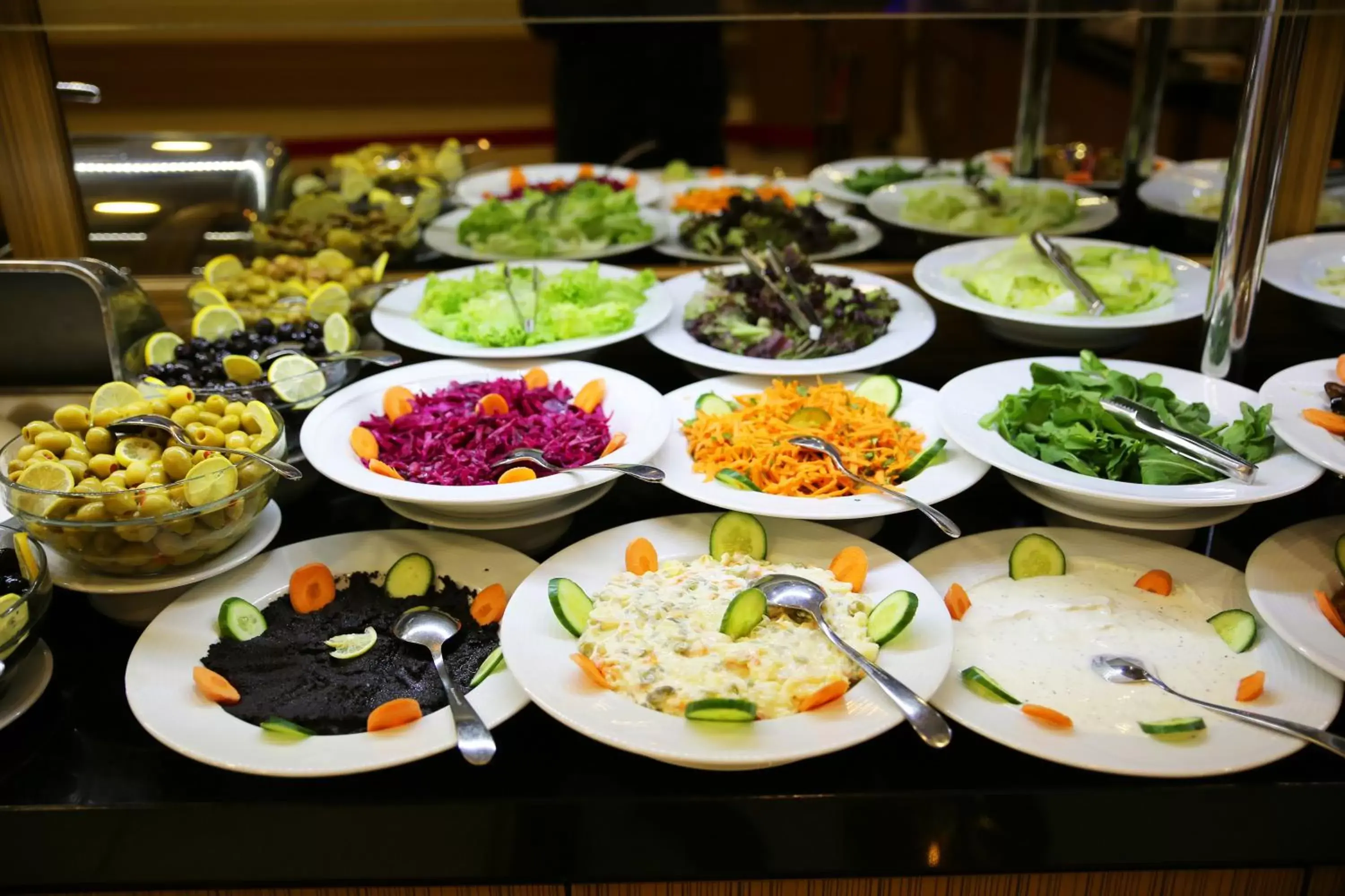 Buffet breakfast in Alpinn Hotel Istanbul