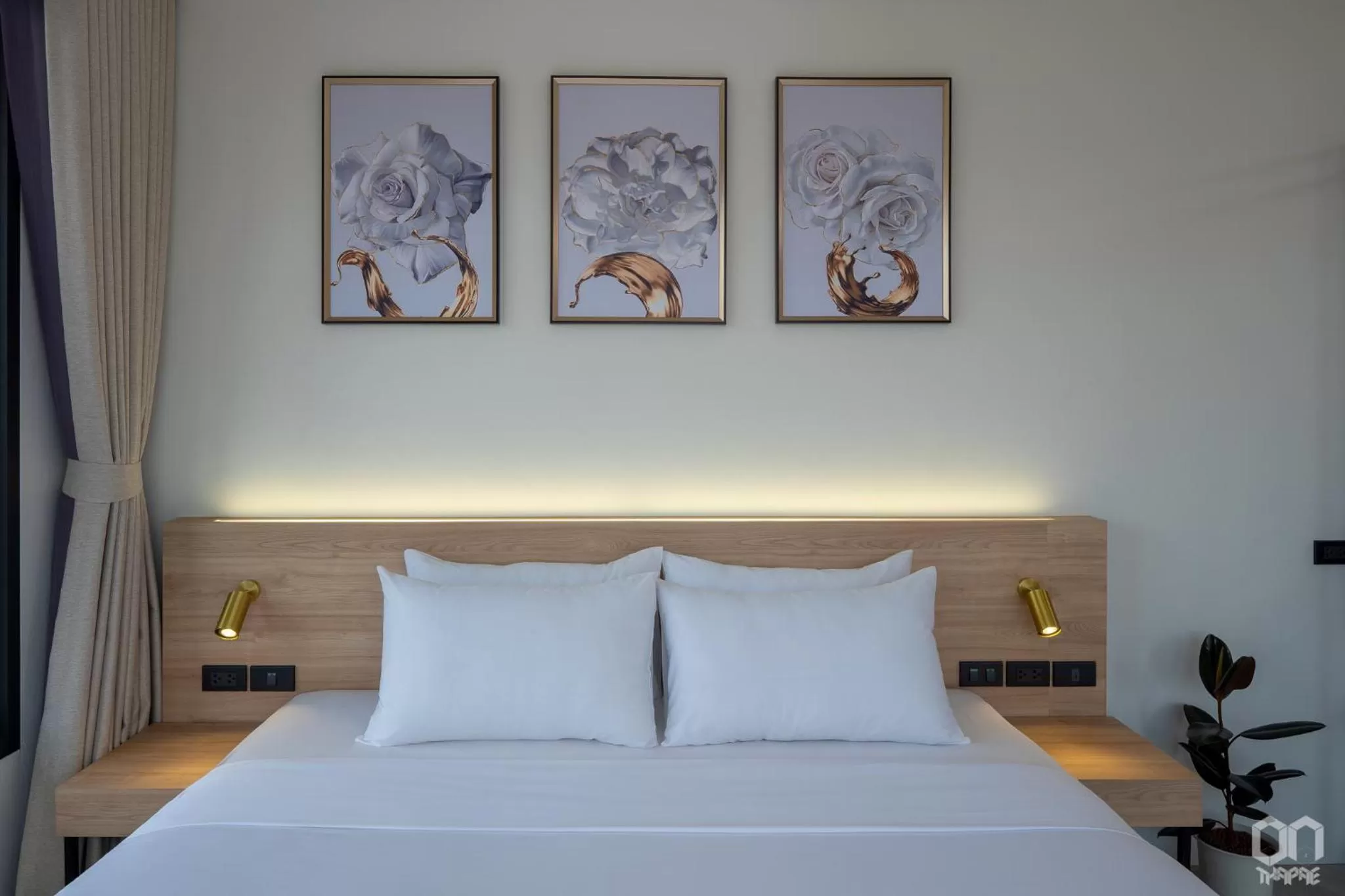 Bed in ON Thapae Gate Chiangmai