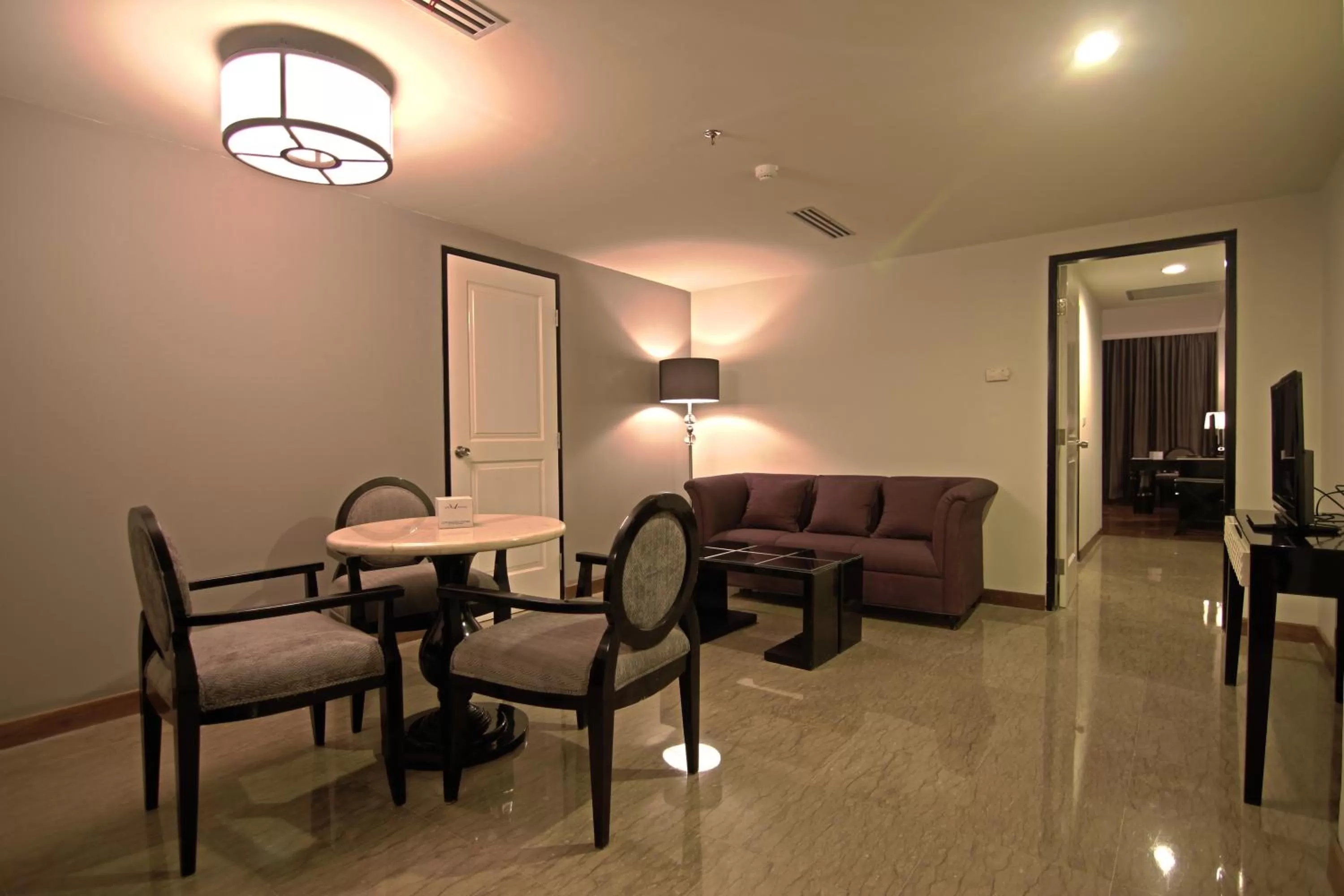 Living room in Hotel Diradja