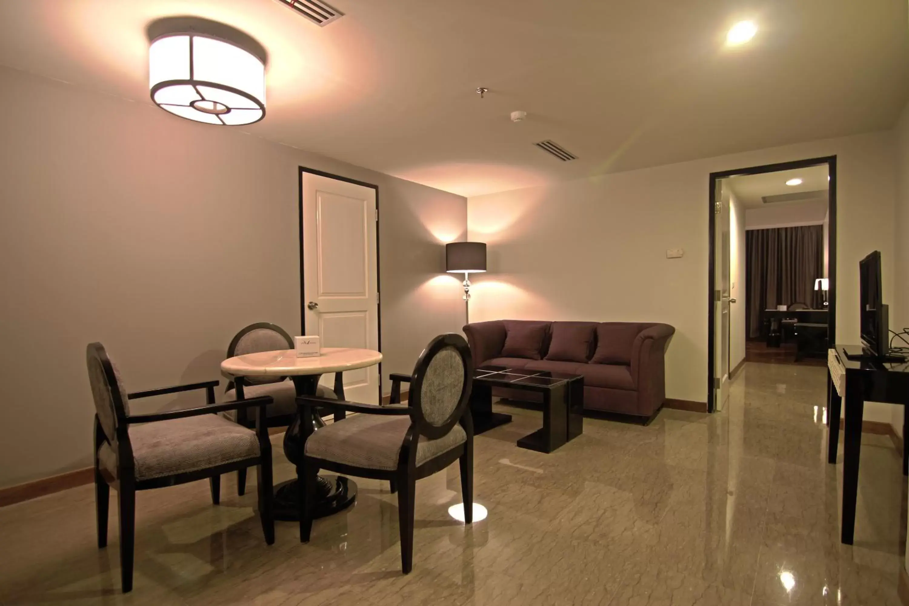 Living room in Hotel Diradja Living room in Hotel Diradja