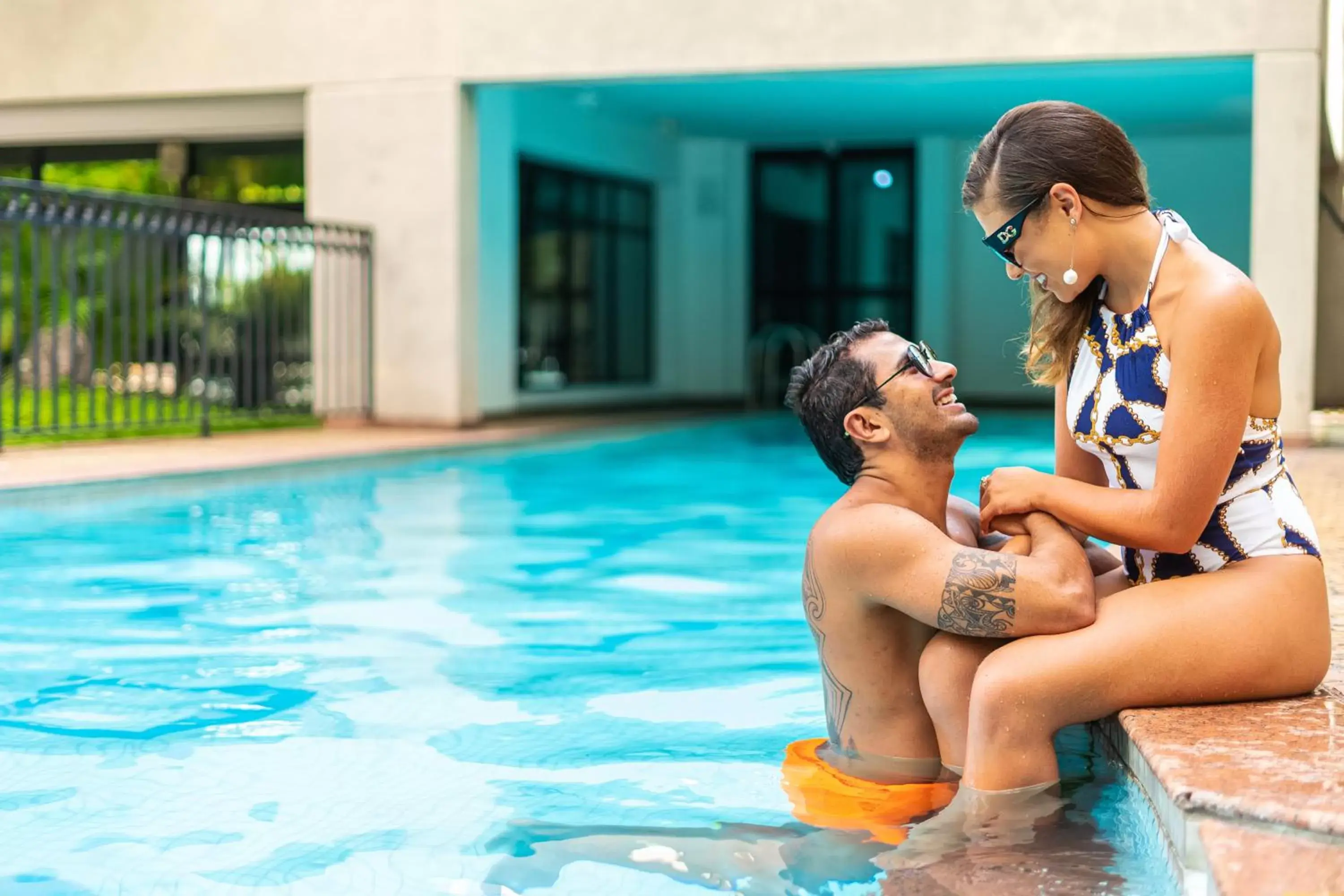 People, Swimming Pool in Mercure Sao Paulo Ibirapuera Privilege