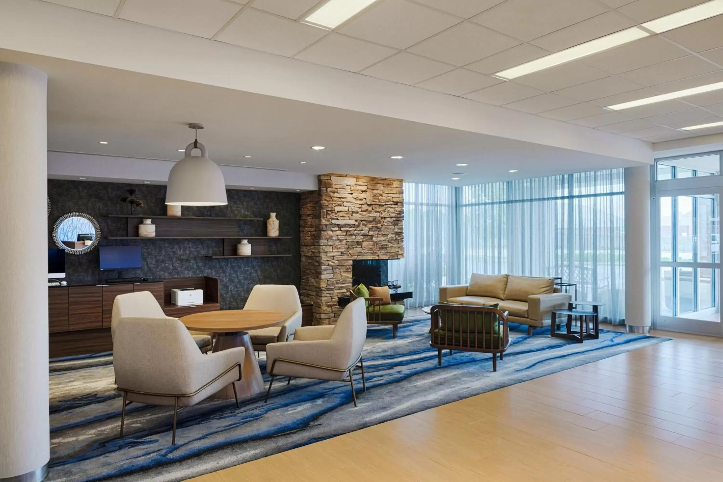 Lobby or reception in Fairfield Inn & Suites by Marriott Columbus Airport