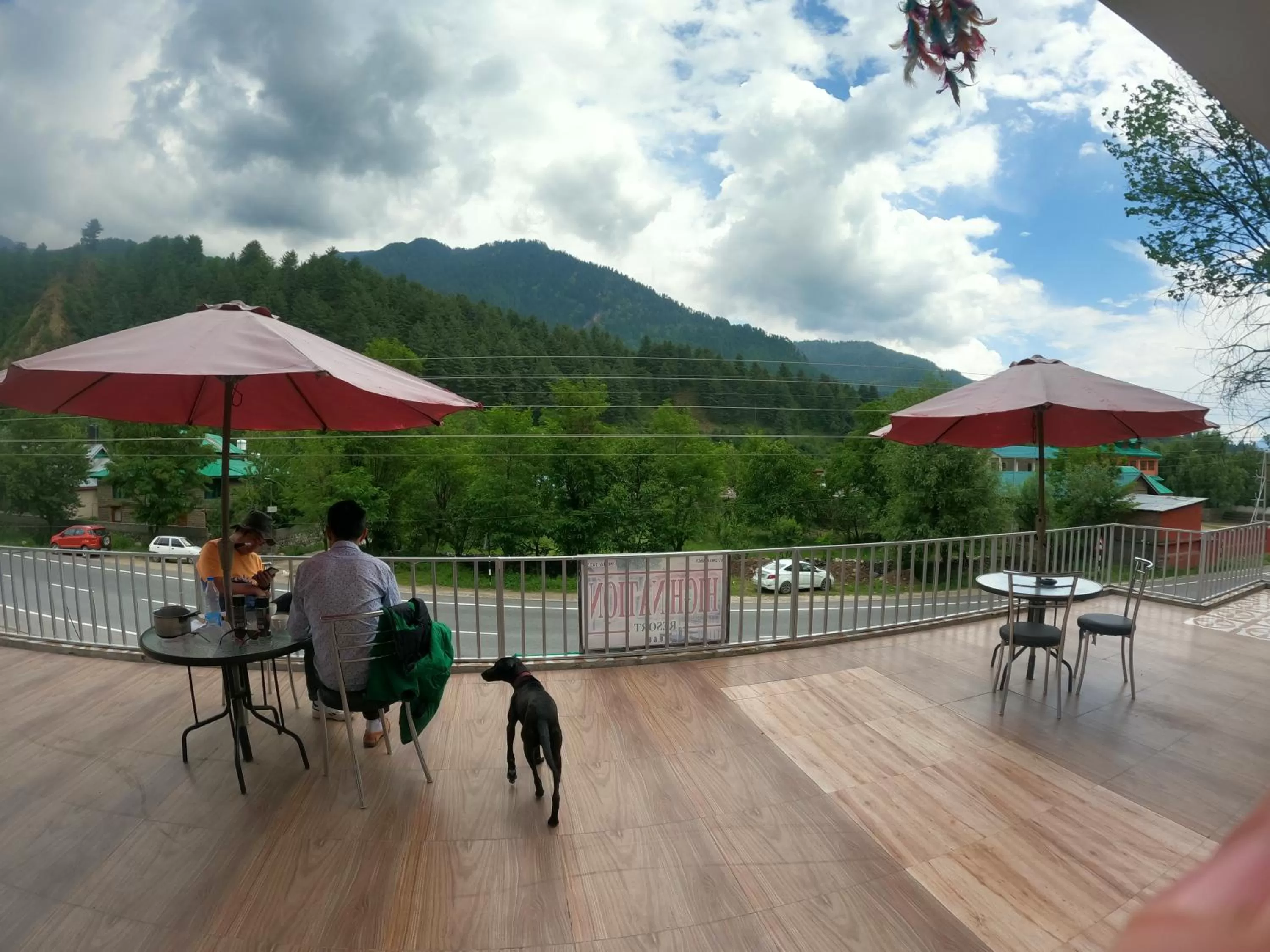 Patio in High Nation Resort Manali