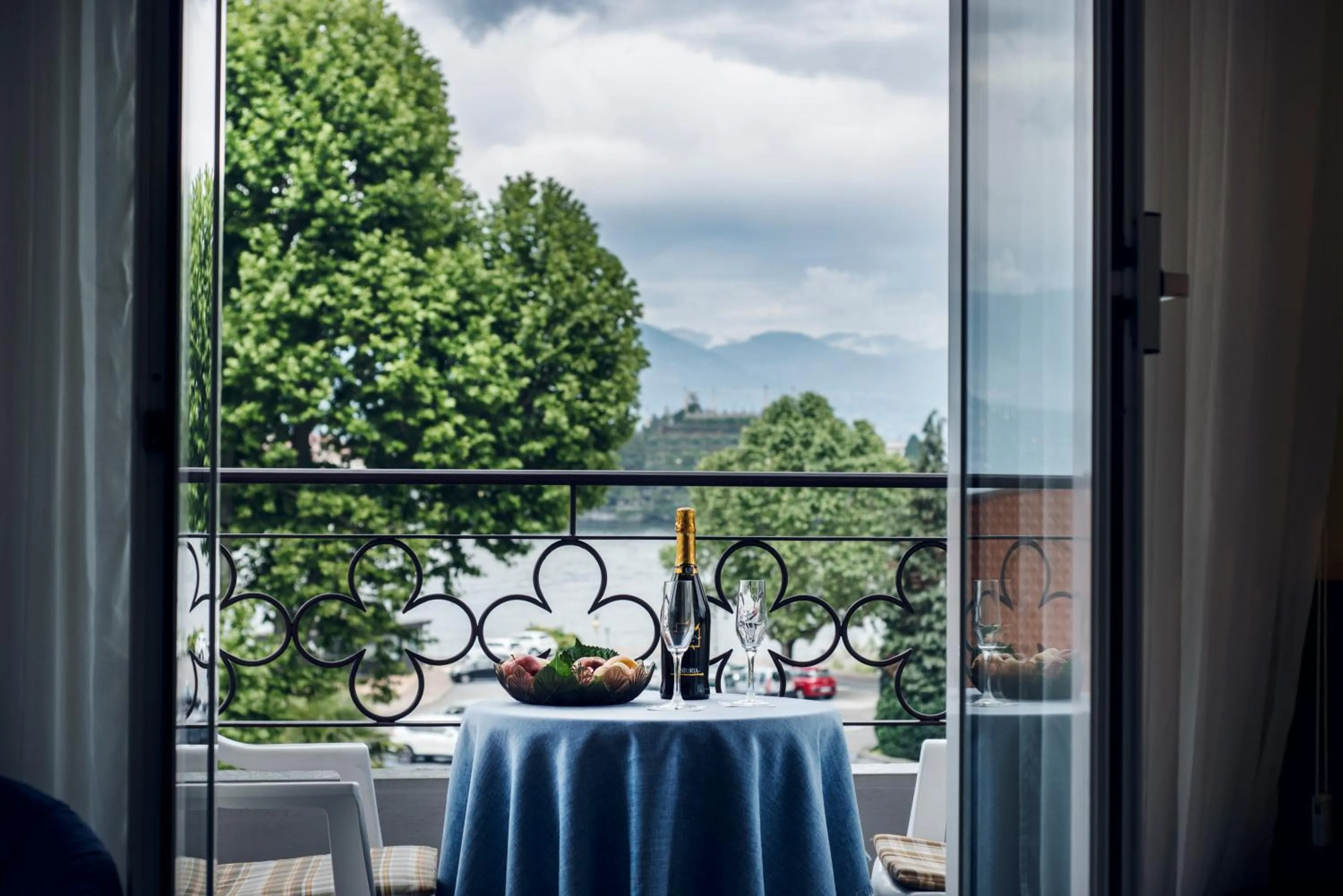 Lake view in Hotel Lido La Perla Nera