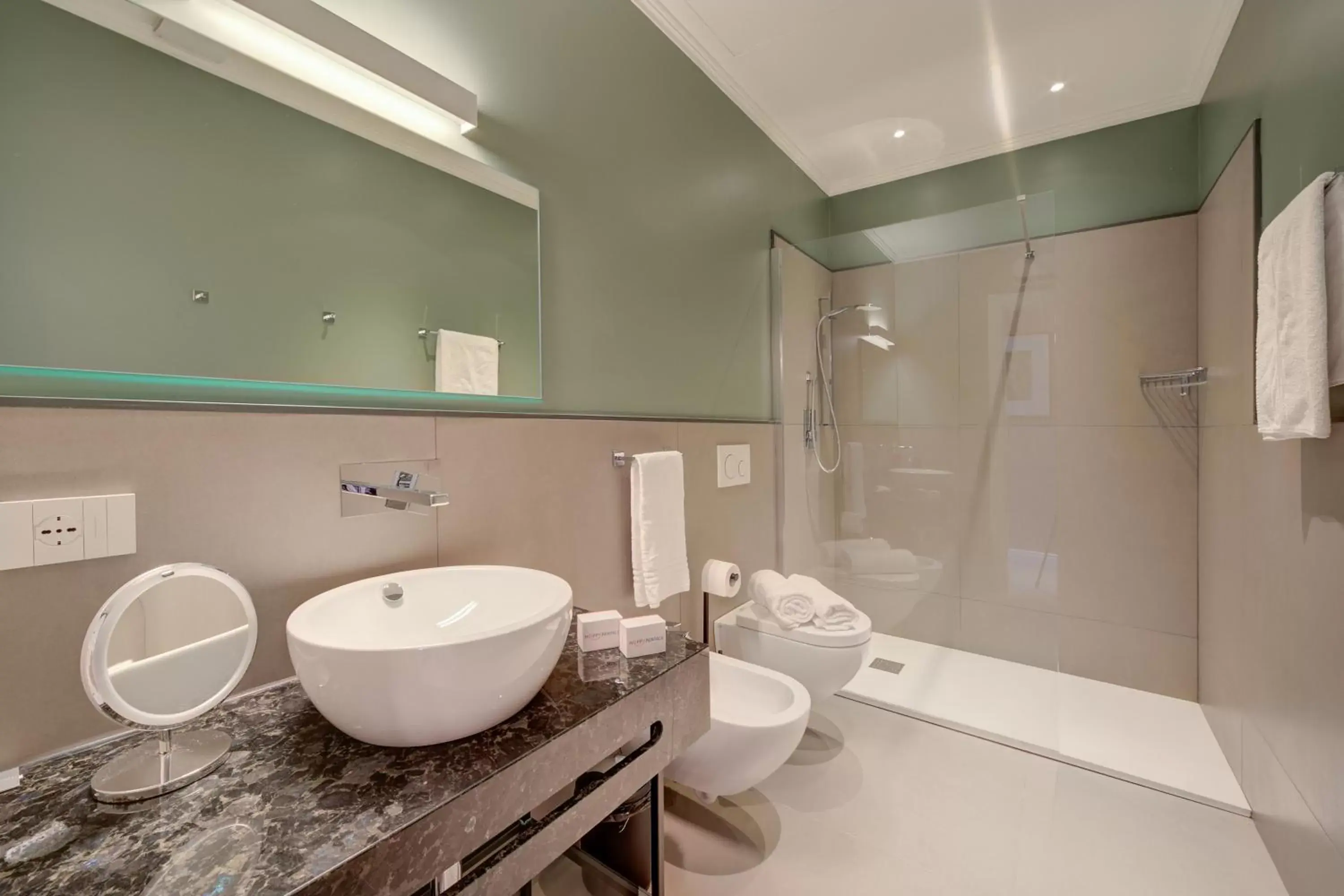 Bathroom in Boutique Central Apartments- Happy Rentals