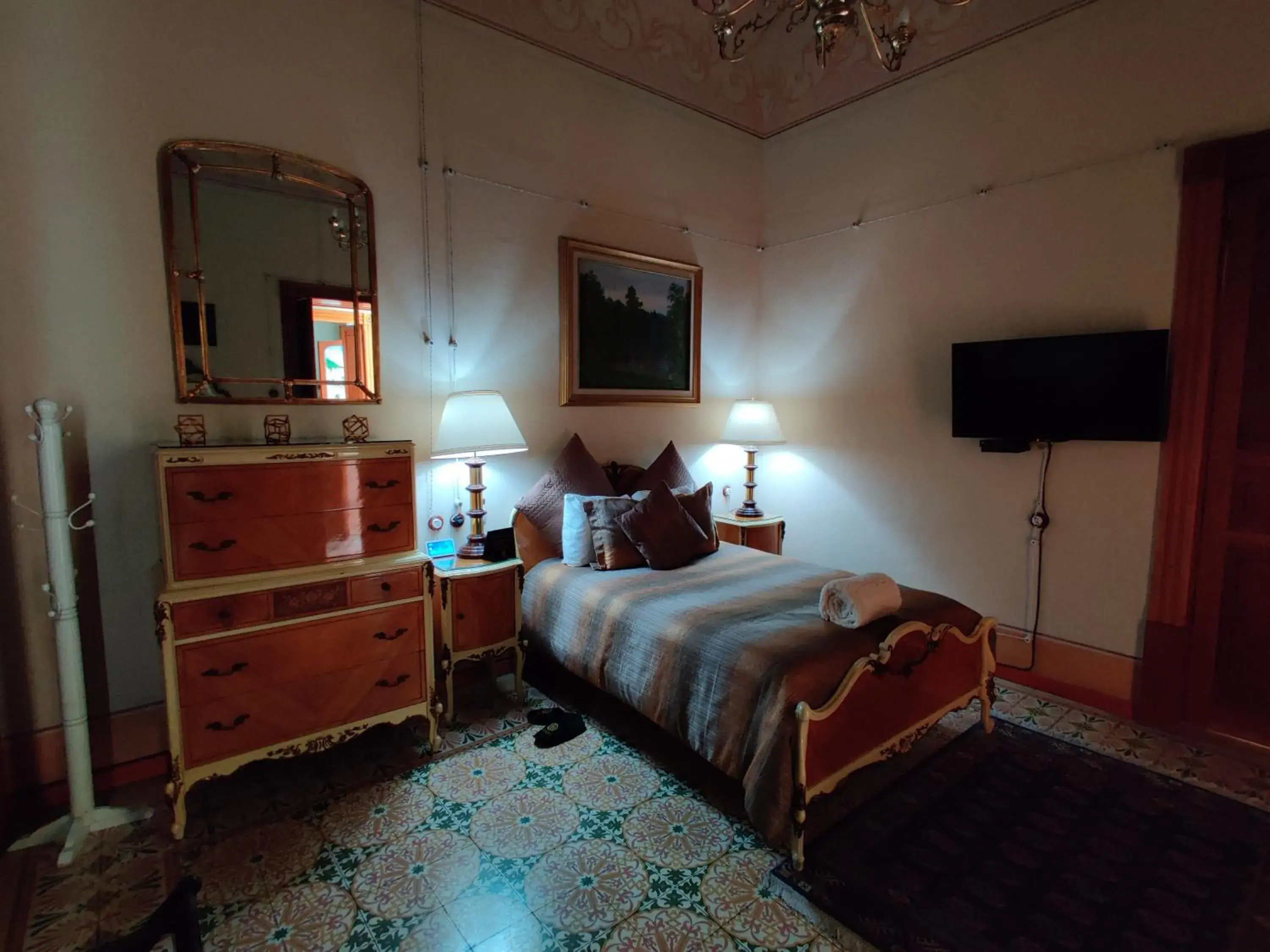 Bed in Small Luxury Hotel Azcami