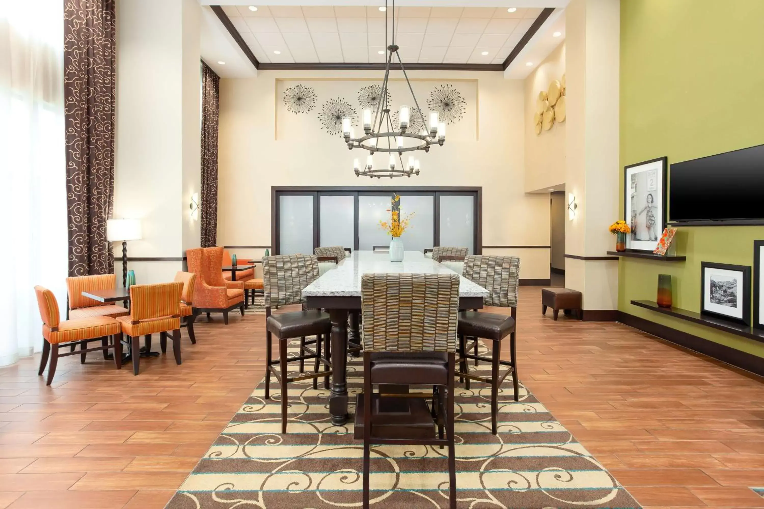 Lobby or reception, Restaurant/Places to Eat in Hampton Inn & Suites Niles/Warren, OH