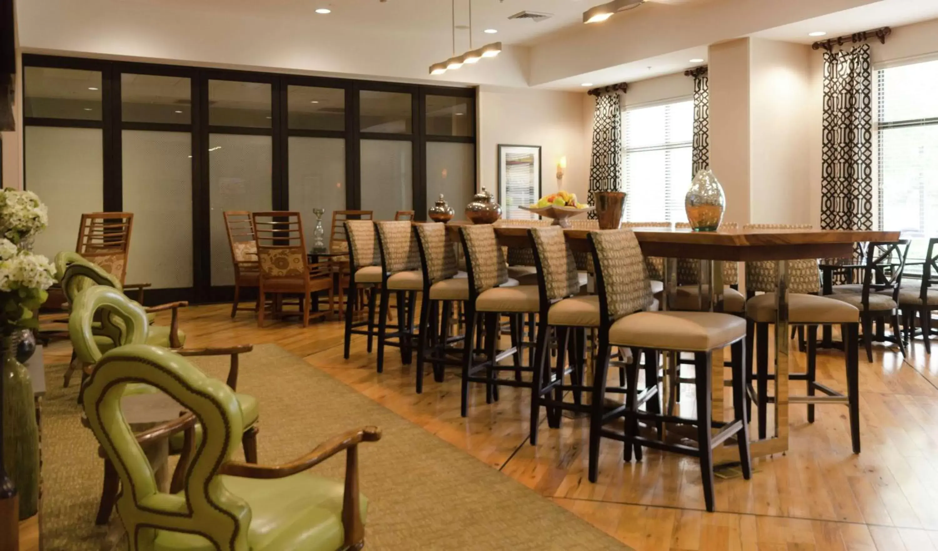 Lobby or reception in Hampton Inn Hickory Lobby or reception in Hampton Inn Hickory