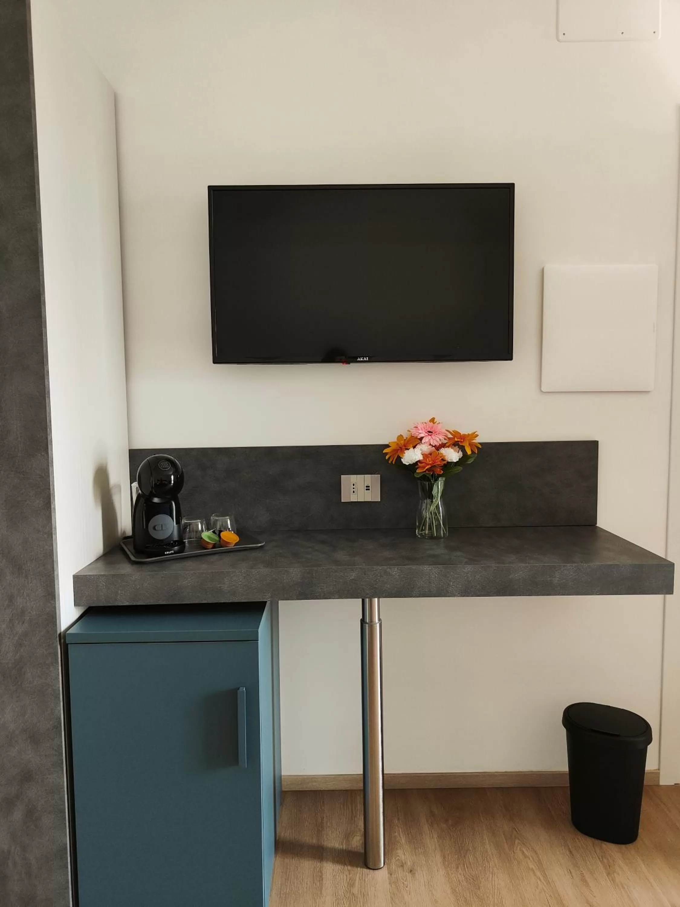 TV/Entertainment Center in Pompeya Bed and Breakfast