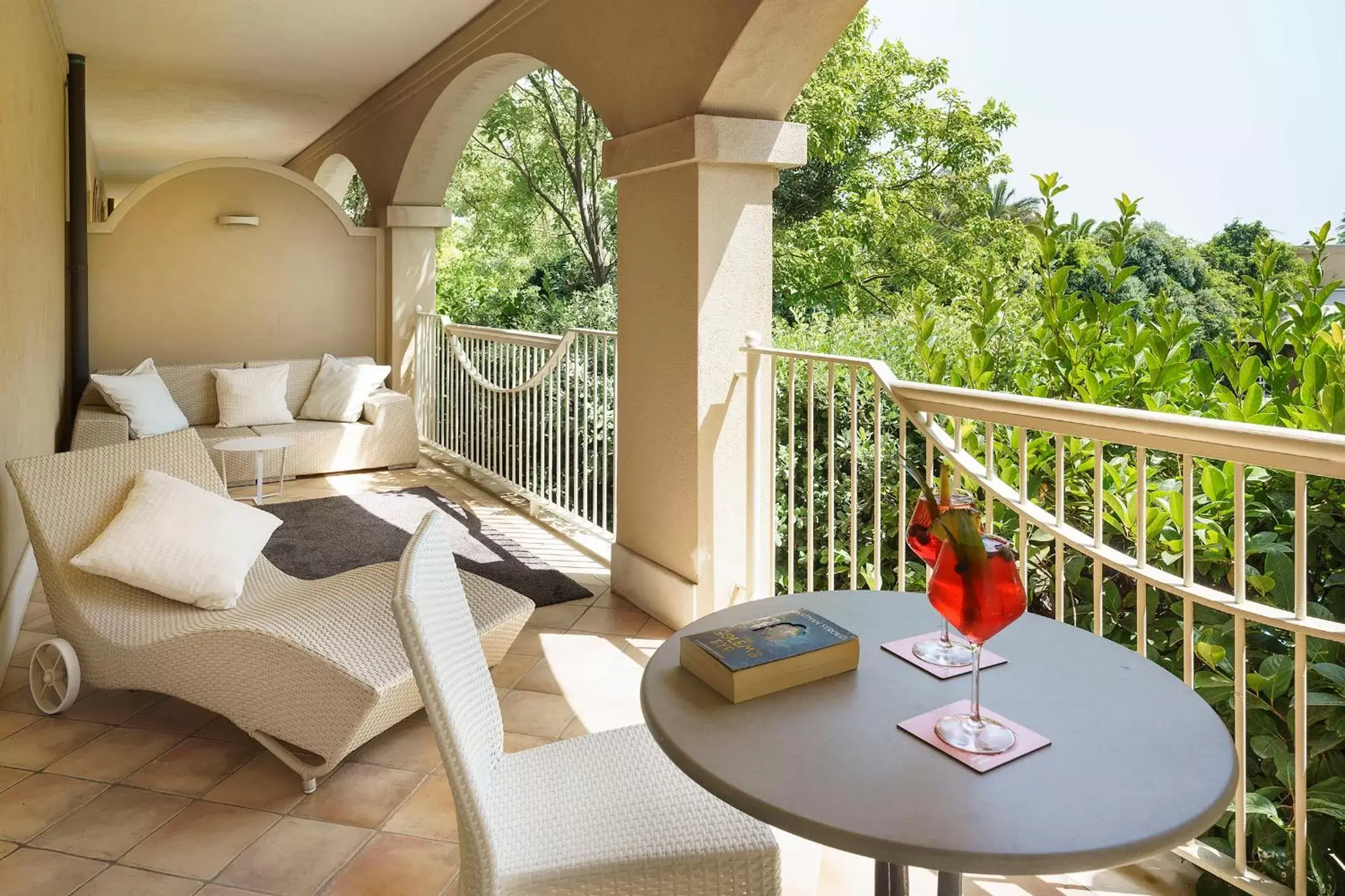 Patio, Balcony/Terrace in Romano Palace Luxury Hotel