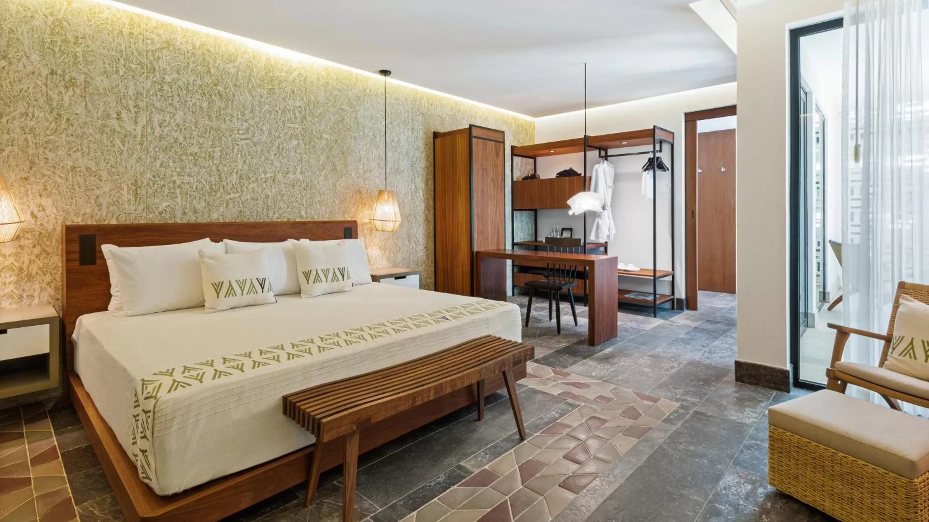 Bedroom, Bed in Las Brisas Merida