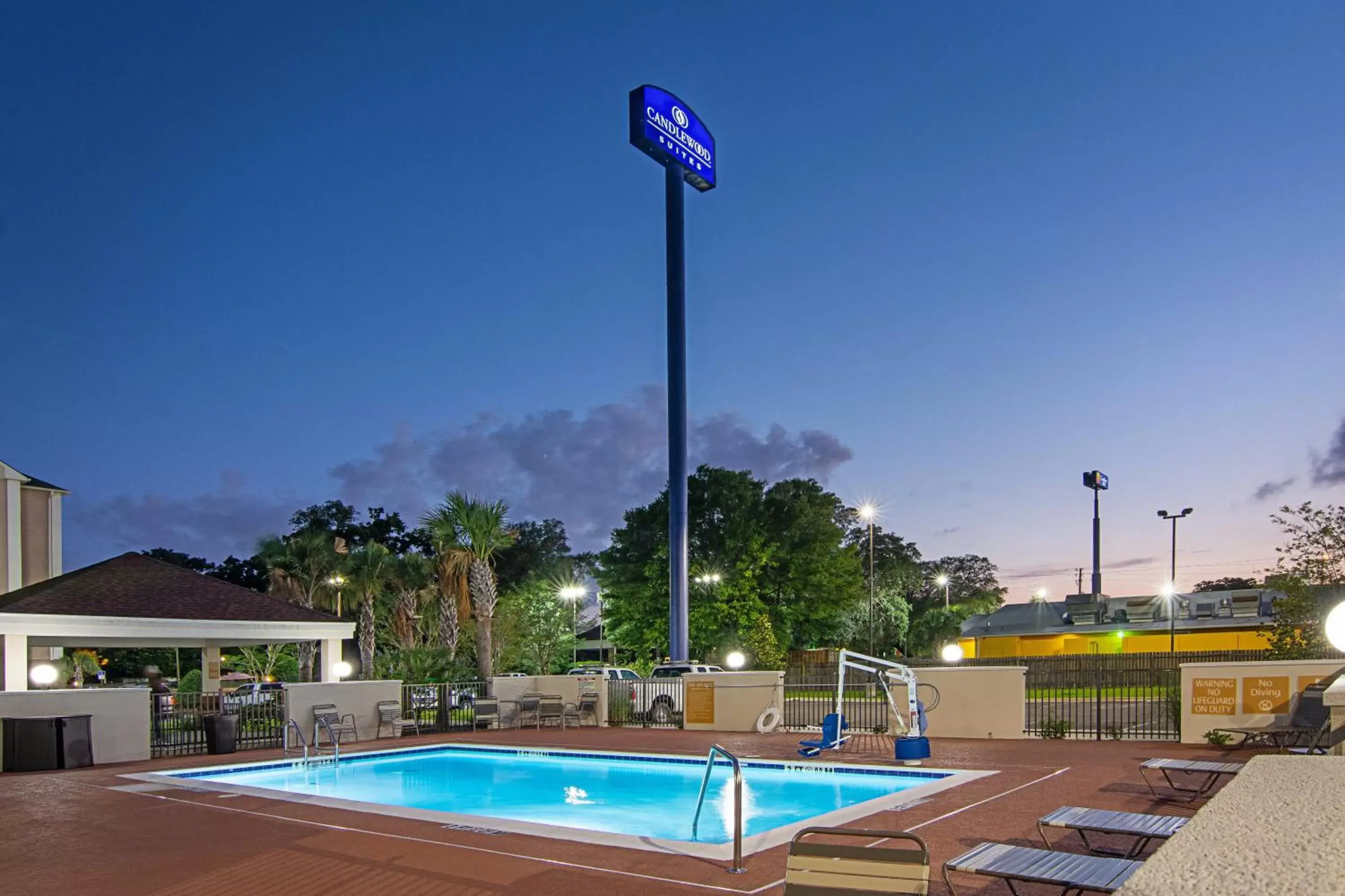Swimming Pool in Candlewood Suites - Pensacola - University Area, an IHG Hotel