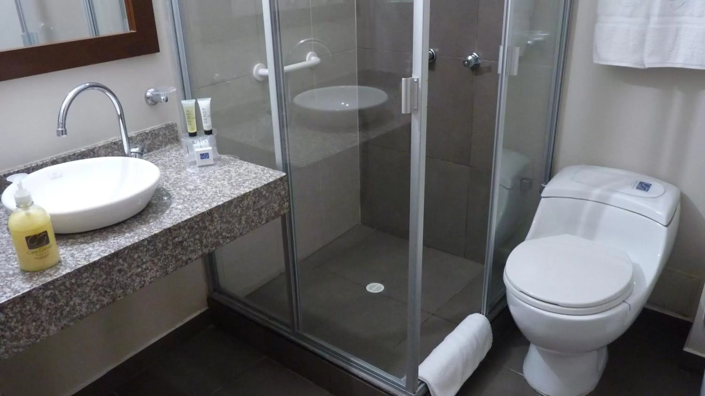 Shower, Bathroom in Hotel Casa Galvez