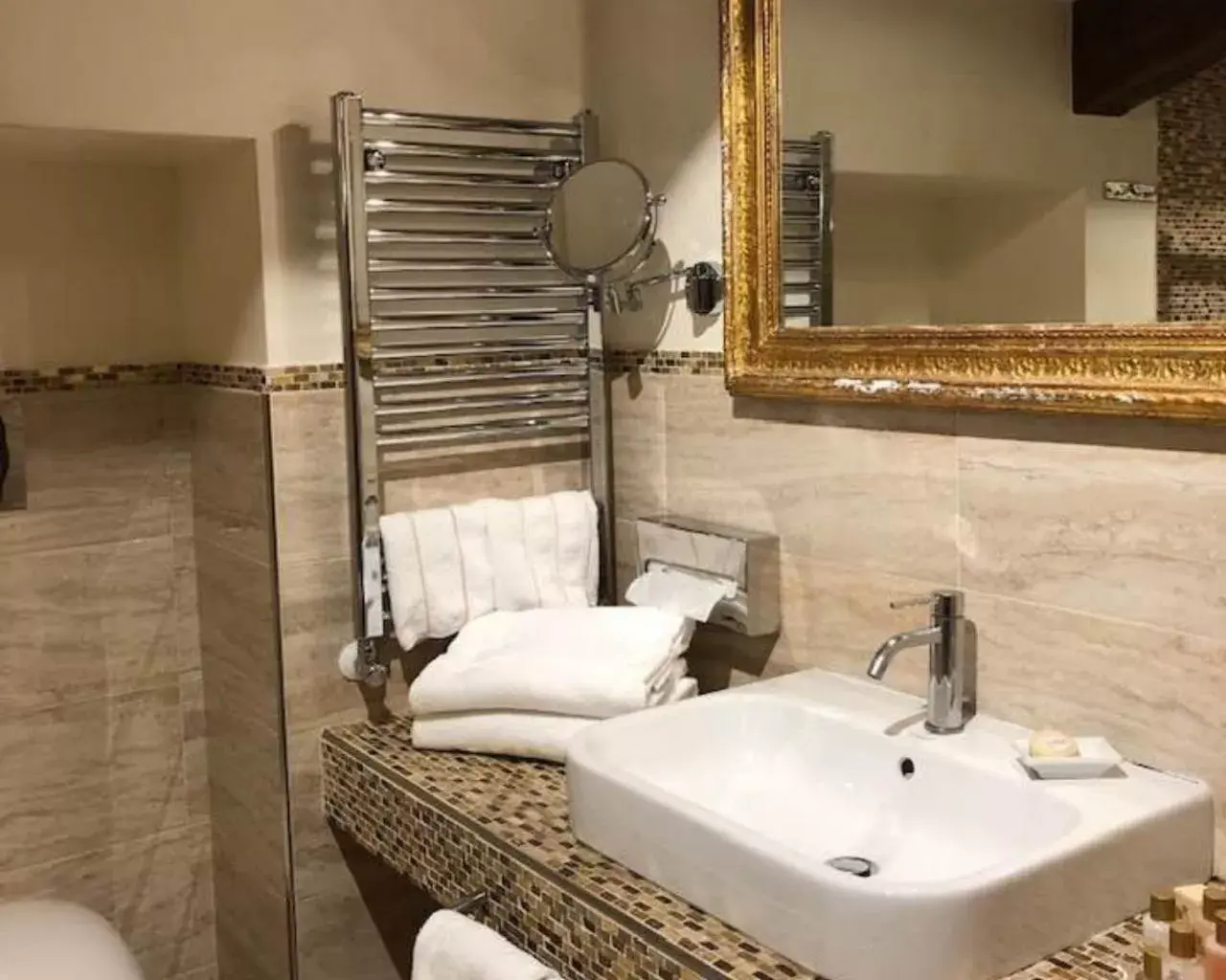 Shower in Hotel San Zaccaria Shower in Hotel San Zaccaria