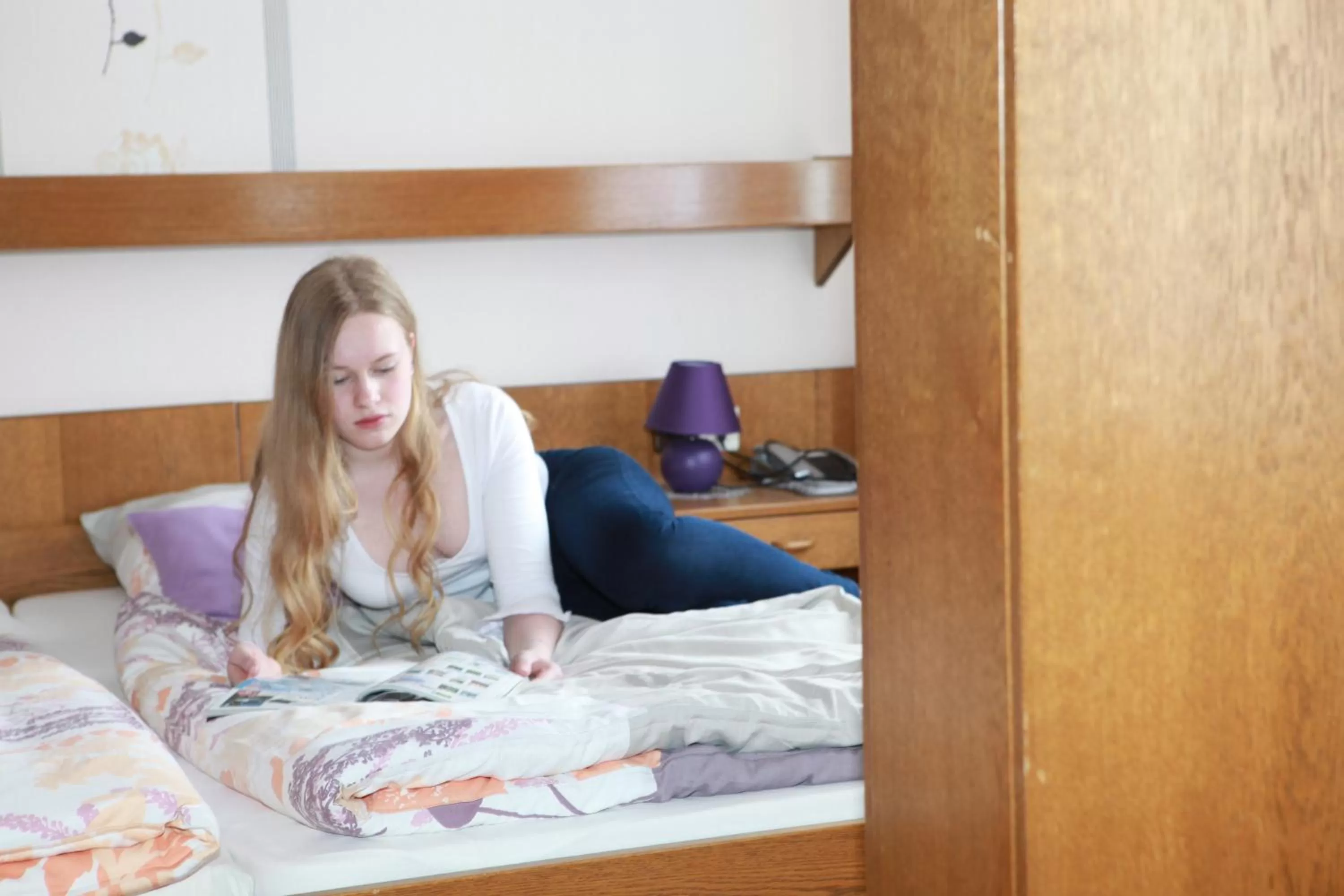 Bedroom, Bed in Berleburger Hof