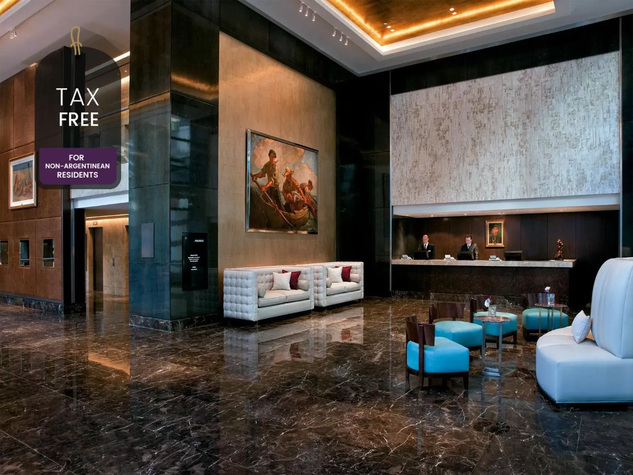 Lobby or reception in Alvear Art Hotel