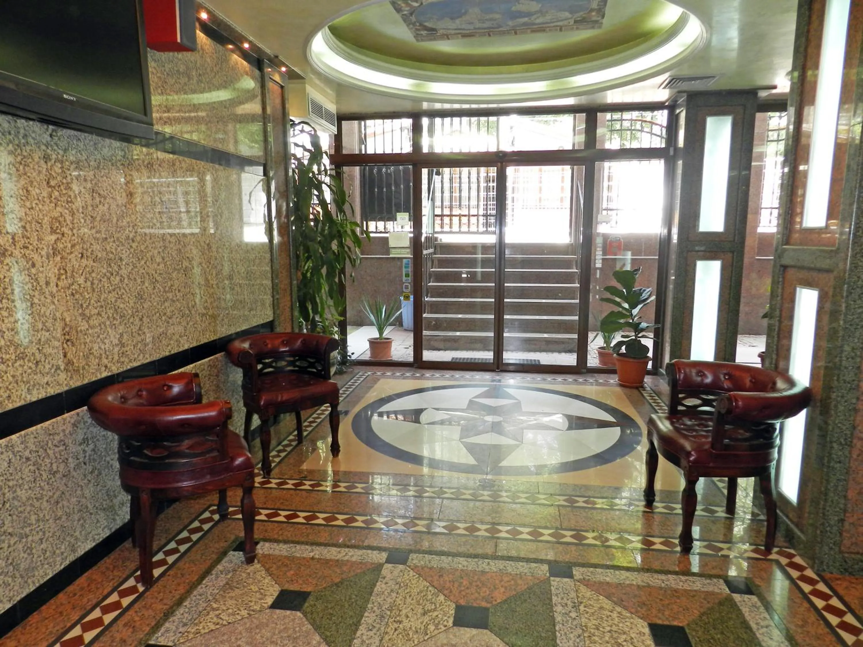 Decorative detail in California Hotel