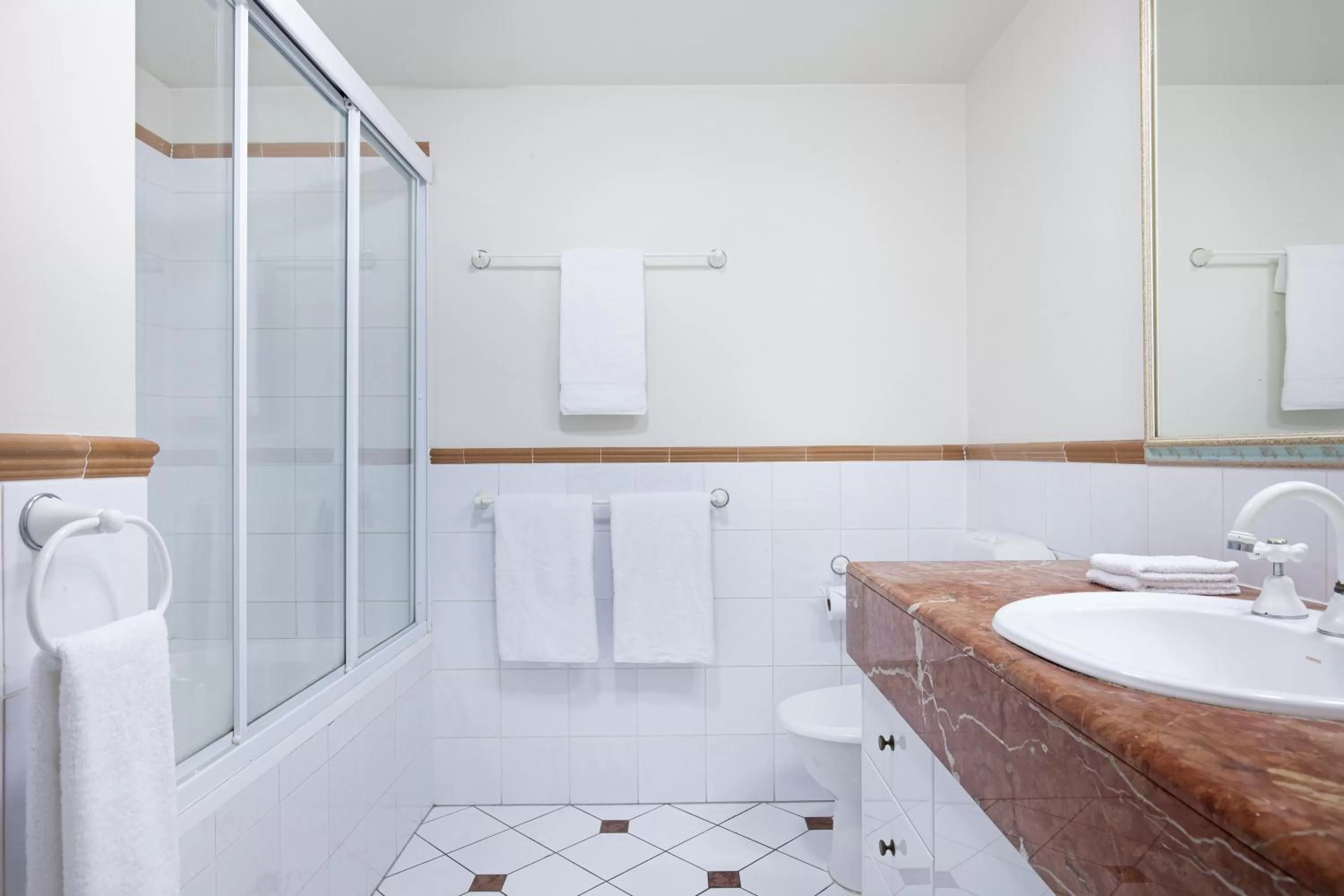 Toilet in BreakFree Moroccan