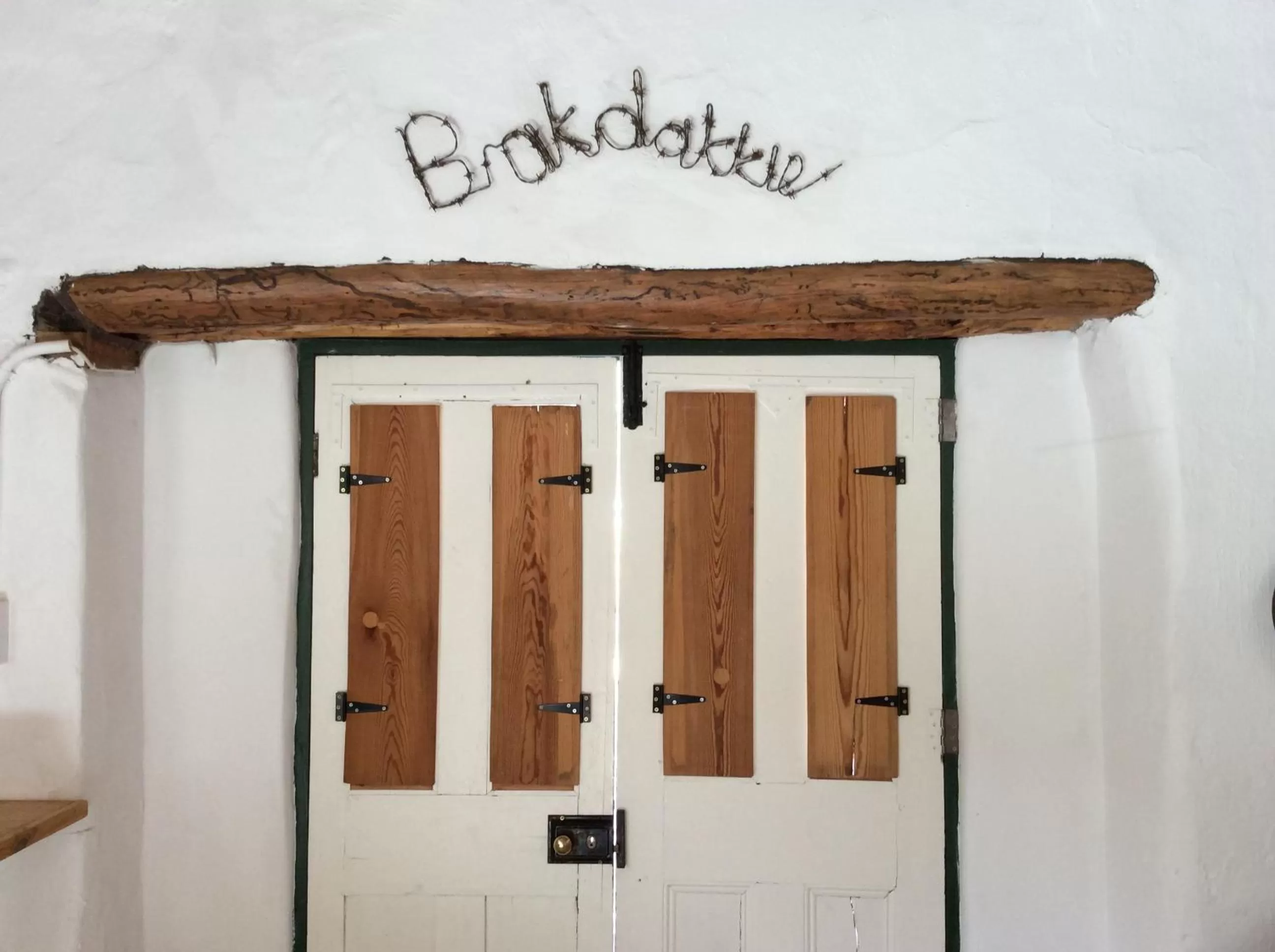 Decorative detail in Brakdakkie Guest Cottages