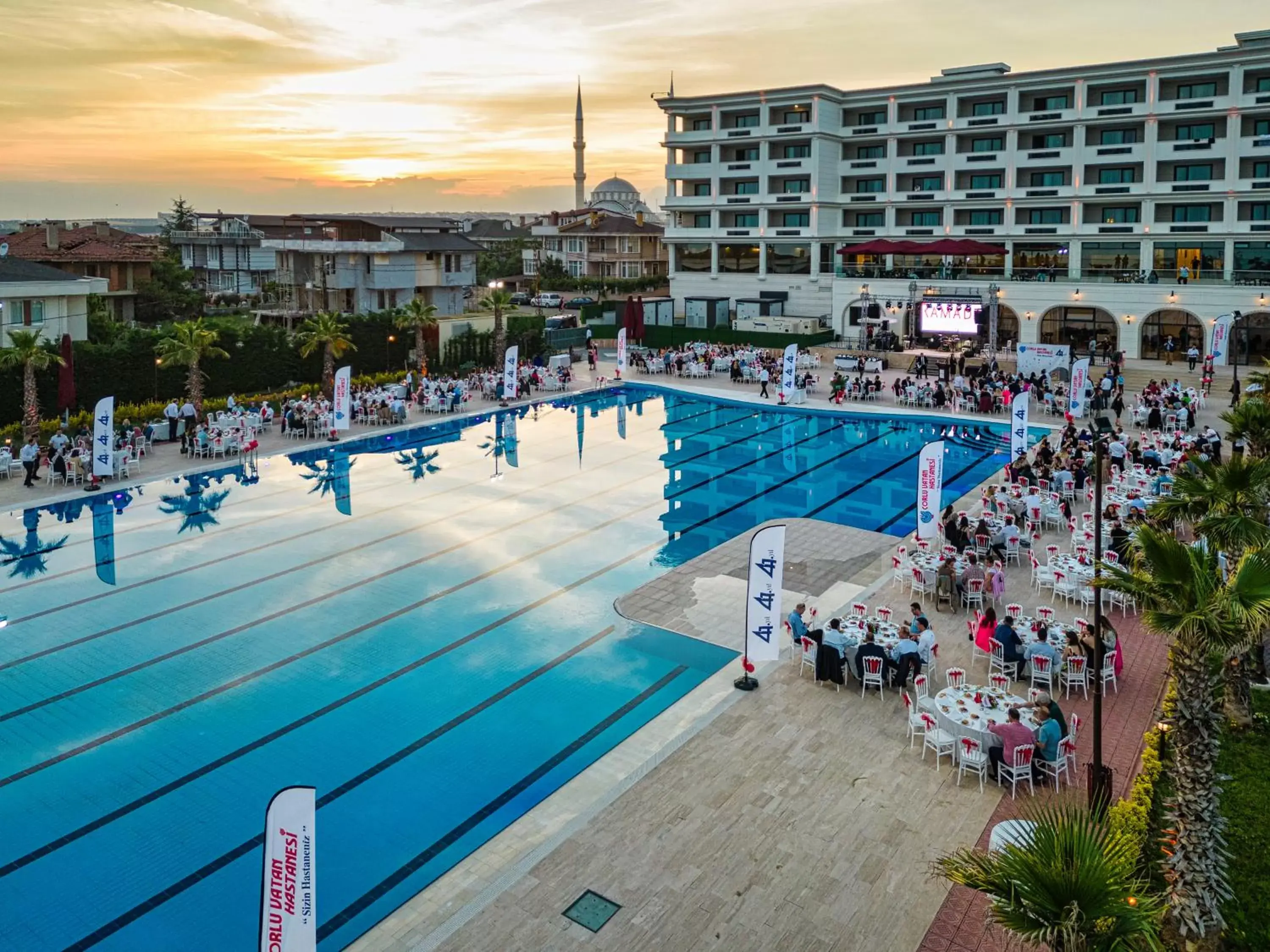 Swimming Pool in Ramada Plaza by Wyndham Silivri